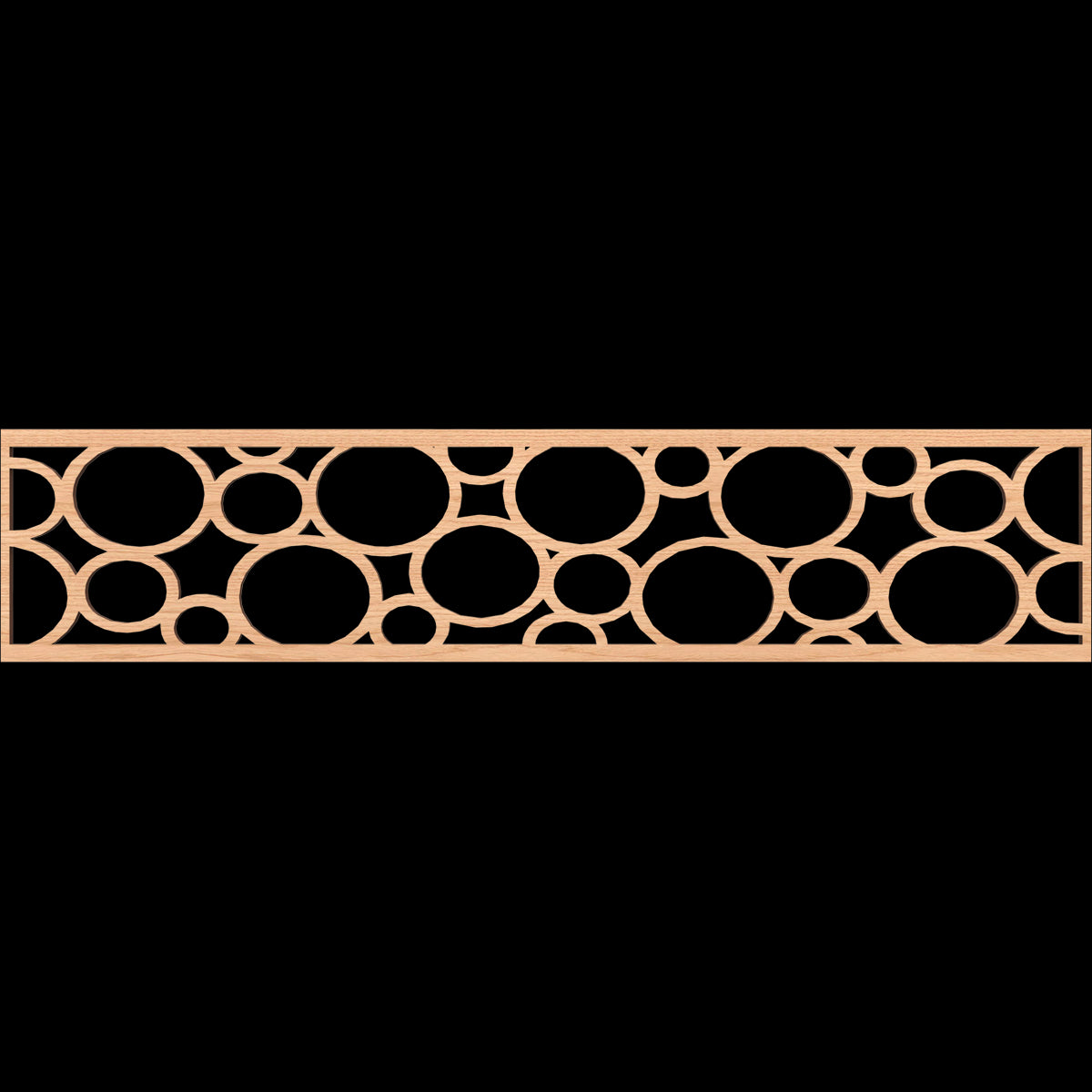 Hemingway Fretwork Moulding - Decorative Wood Trim for Home & Furniture - Perfect for DIY Projects, Wall Paneling, and Cabinet Accents