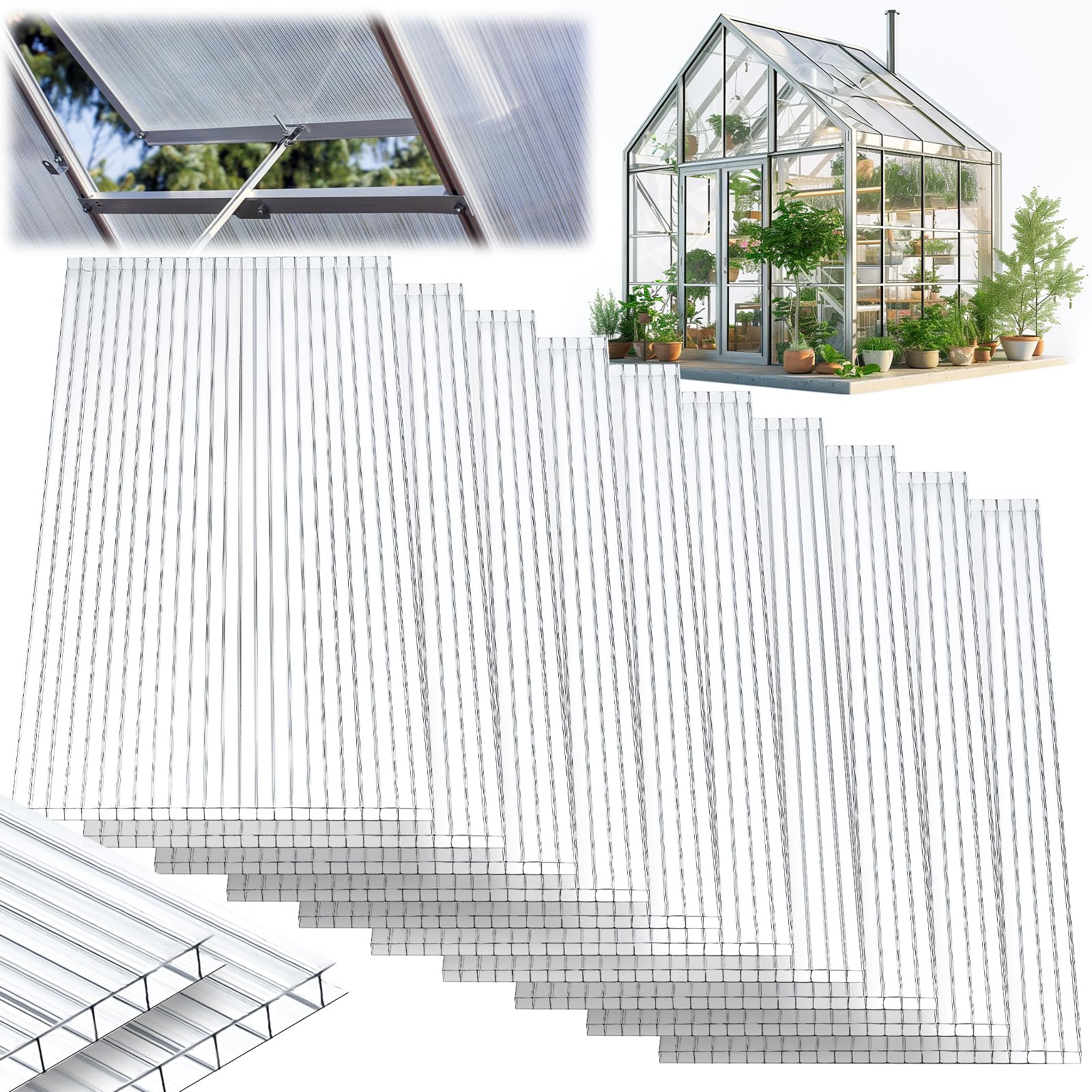 Tatuo 12 Pack 6'x2'x0.16
