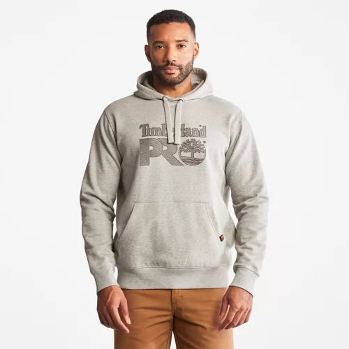 Timberland PRO Hood Honcho Textured Graphic Hoodie Sweatshirt for Men | Comfortable Pullover with Stylish Design | Perfect for Outdoor Work, Casual Wear & Street Fashion