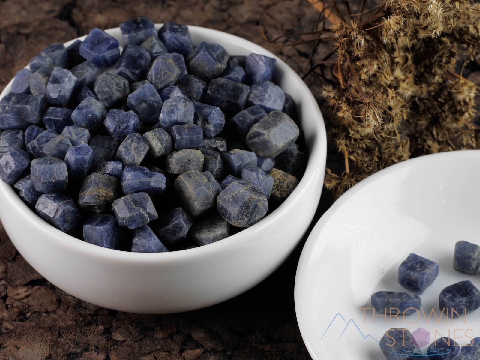 Natural Raw Blue Sapphire Crystal Chips - Small Gemstone Pieces for Jewelry Making, Birthstone Collection, Mineral Specimens (E1519) | Perfect for DIY Crafts, Healing Crystals & Mineral Displays