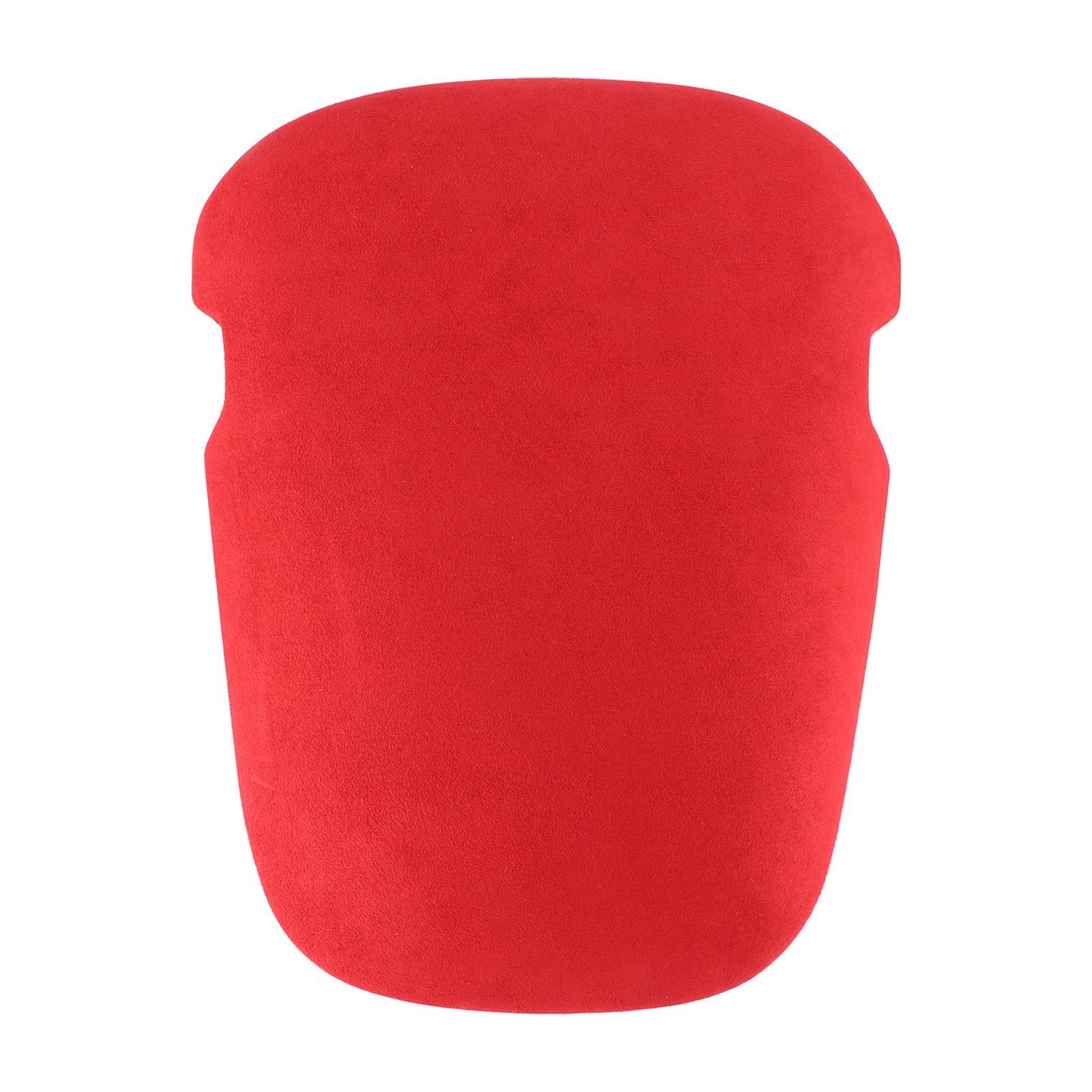 Premium Suede Car Armrest Box Panel Cover - Custom Fit for Ford Mustang 2015-2020 Models (Red) | Interior Upgrade & Protection | Perfect for Daily Driving & Car Shows