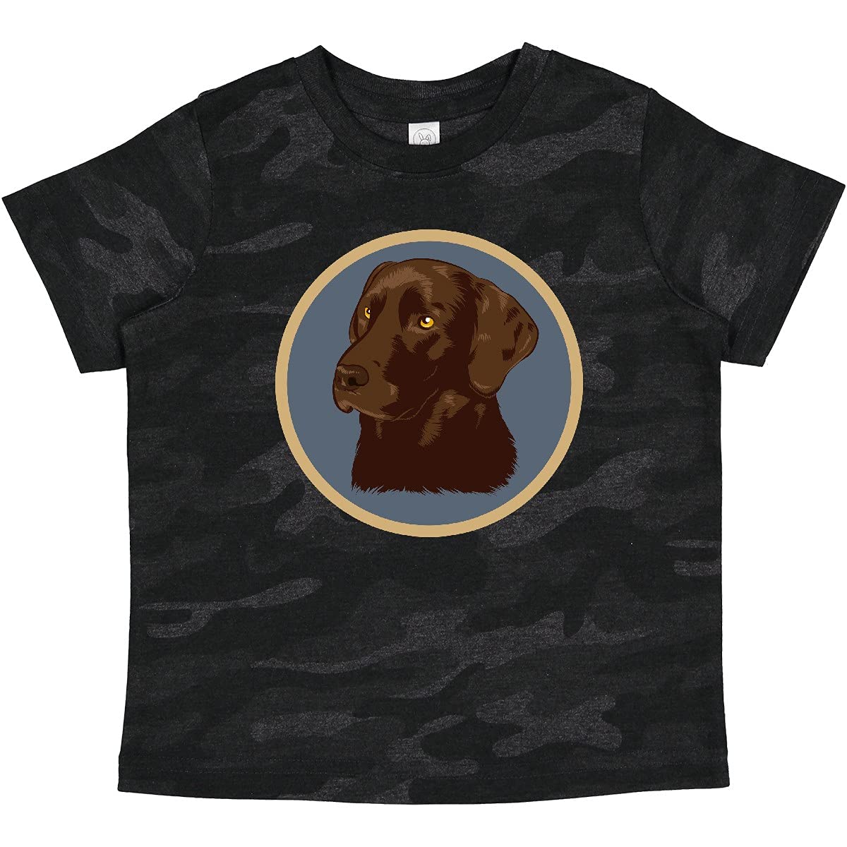 Inktastic Chocolate Labrador Retriever Dog Lover Baby T-Shirt - Cute Puppy Outfit for Dog Owners & Pet Lovers