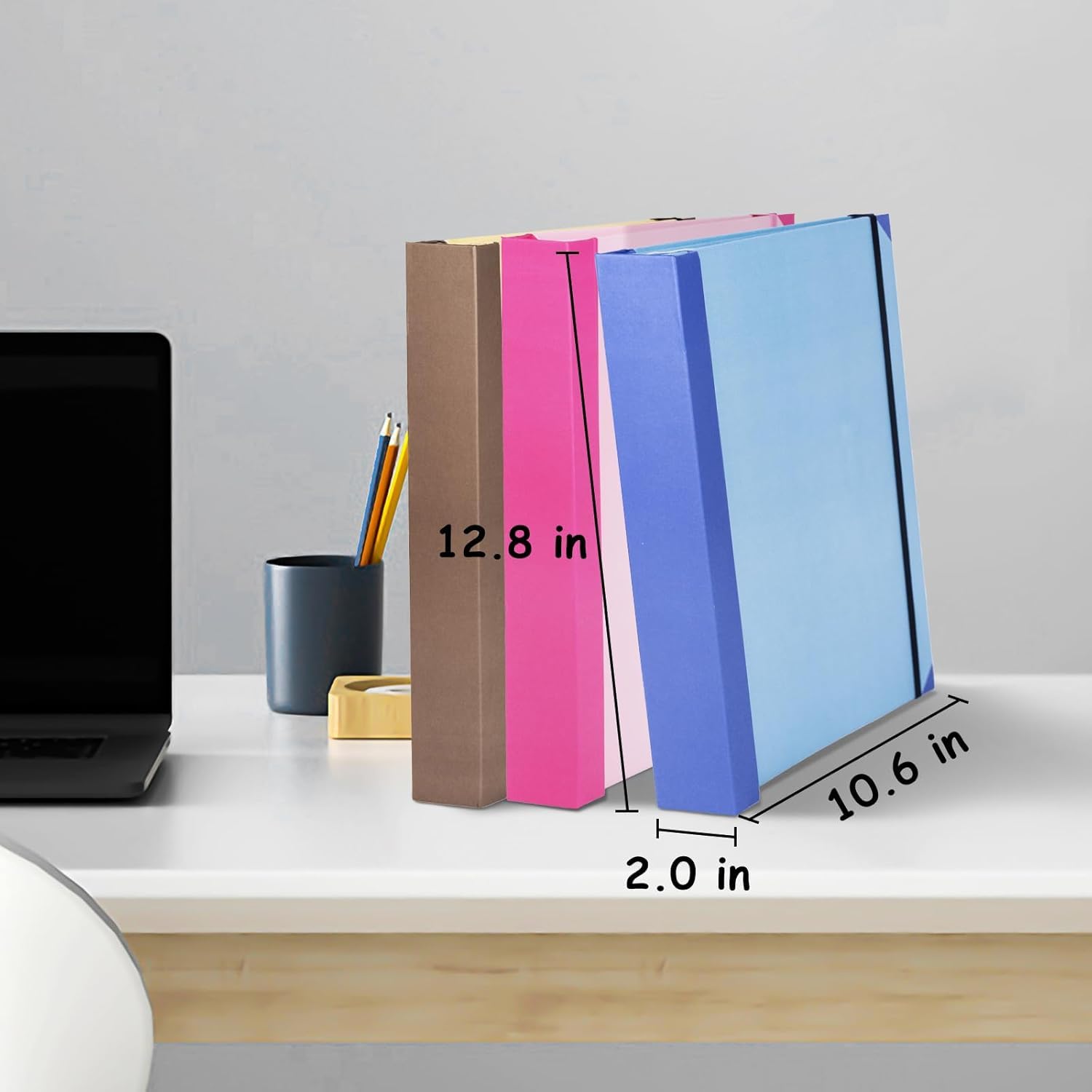 Premium Document Organizer Binder with Labels & Pockets - Family Emergency Binder Kit for Important Papers, Passports, Medical Records & Legal Documents (Blue) | Perfect for Home Organization, Travel & Disaster Preparedness