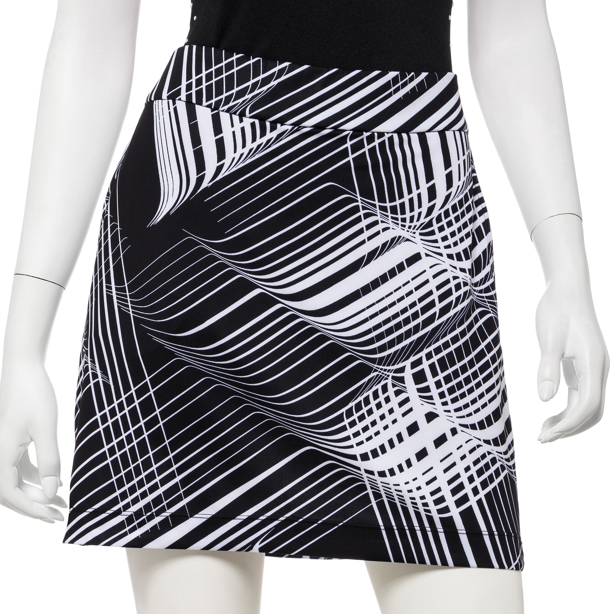 EP NY Work It Spirograph Print Women's Golf Skort - Stylish & Comfortable Skirt for Golf, Tennis & Casual Wear - Perfect for Sports & Outdoor Activities