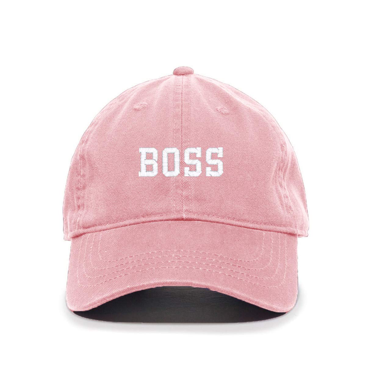 Boss Embroidered Cotton Baseball Cap - Adjustable Dad Hat for Men & Women | Perfect for Outdoor Sports, Casual Wear & Sun Protection