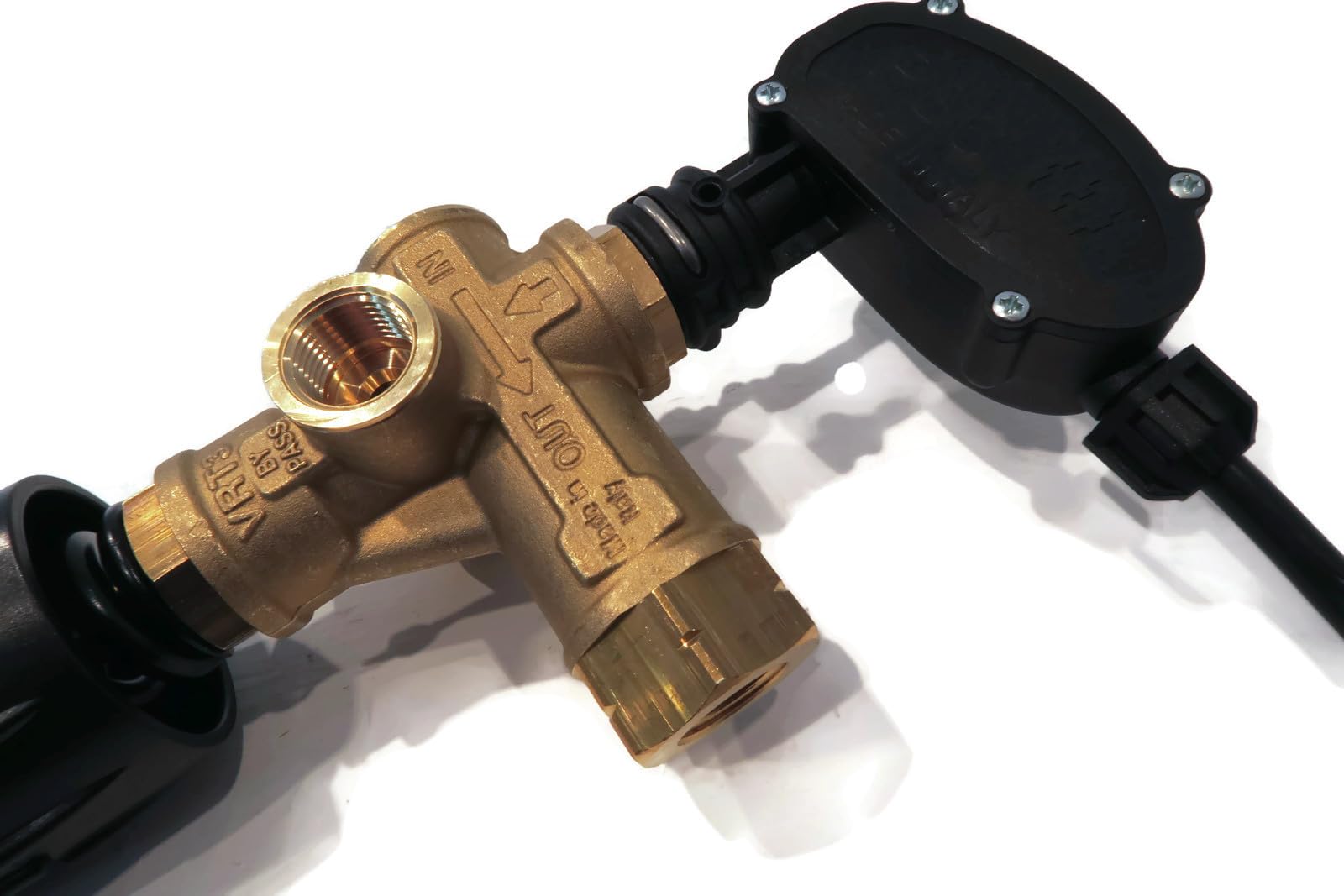 AR North America Unloader Valve with Pressure Switch - VRT3-310PS6 | High-Performance Pressure Control Valve for Pressure Washers | Ideal for Commercial & Residential Cleaning, Car Washing, and Outdoor Maintenance