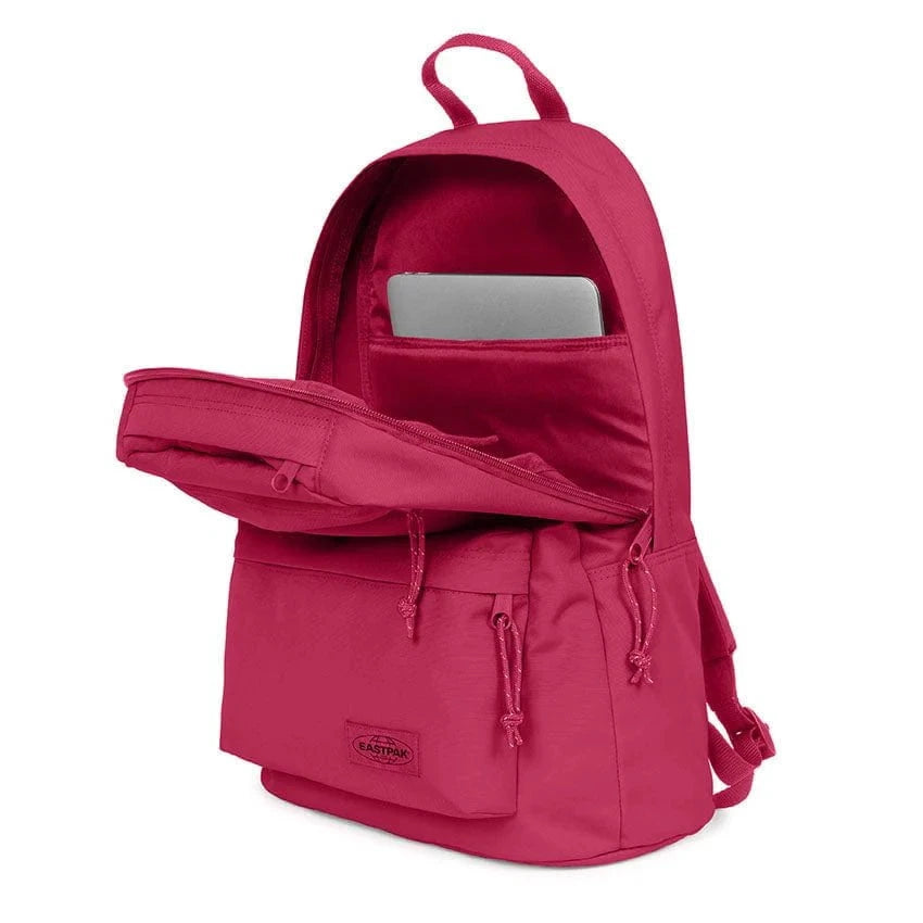 Eastpak Padded Double Backpack - Stylish & Durable School & Travel Backpack for Women & Men, Cerise Pink - Perfect for College, Work & Outdoor Adventures