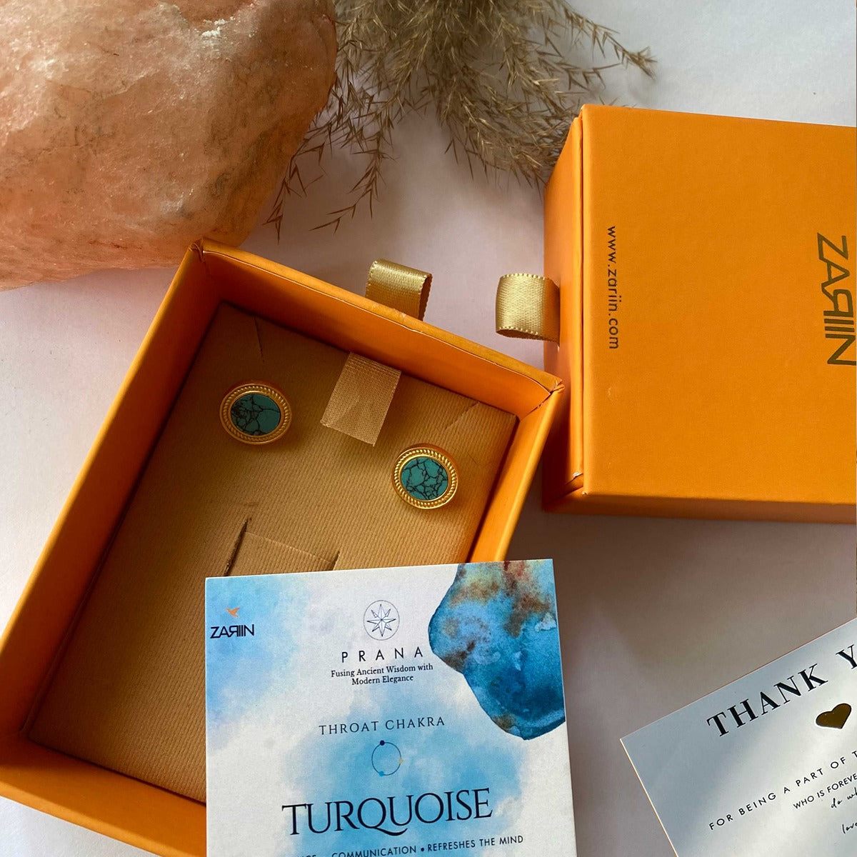 Tranquil Life Turquoise Stud Earrings for Women - Elegant Jewelry Gift for Her, Perfect for Weddings, Anniversaries & Everyday Wear