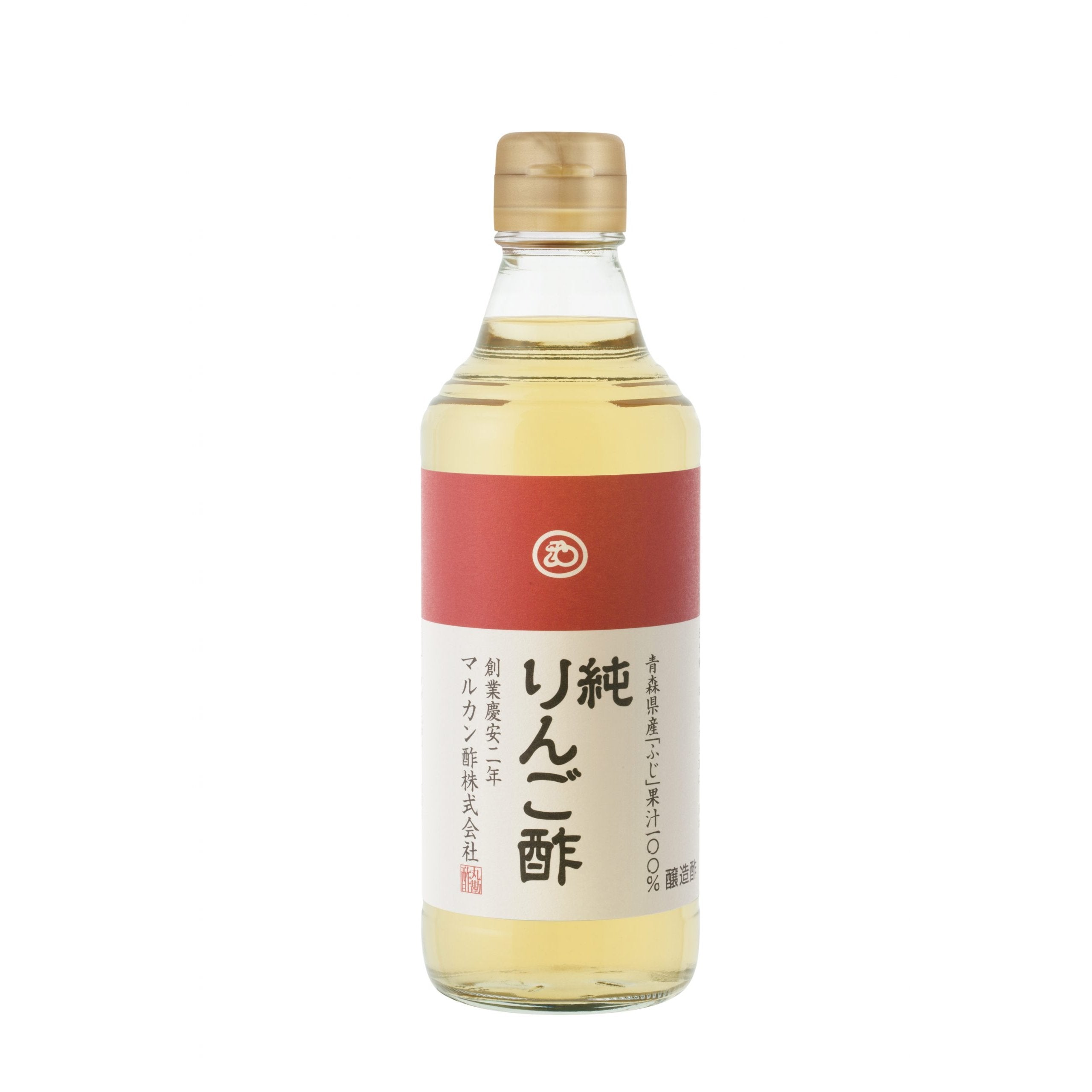 Marukan Pure Japanese Fuji Apple Cider Vinegar 360ml - Organic, Unfiltered, Raw - Perfect for Salad Dressings, Detox Drinks & Healthy Cooking