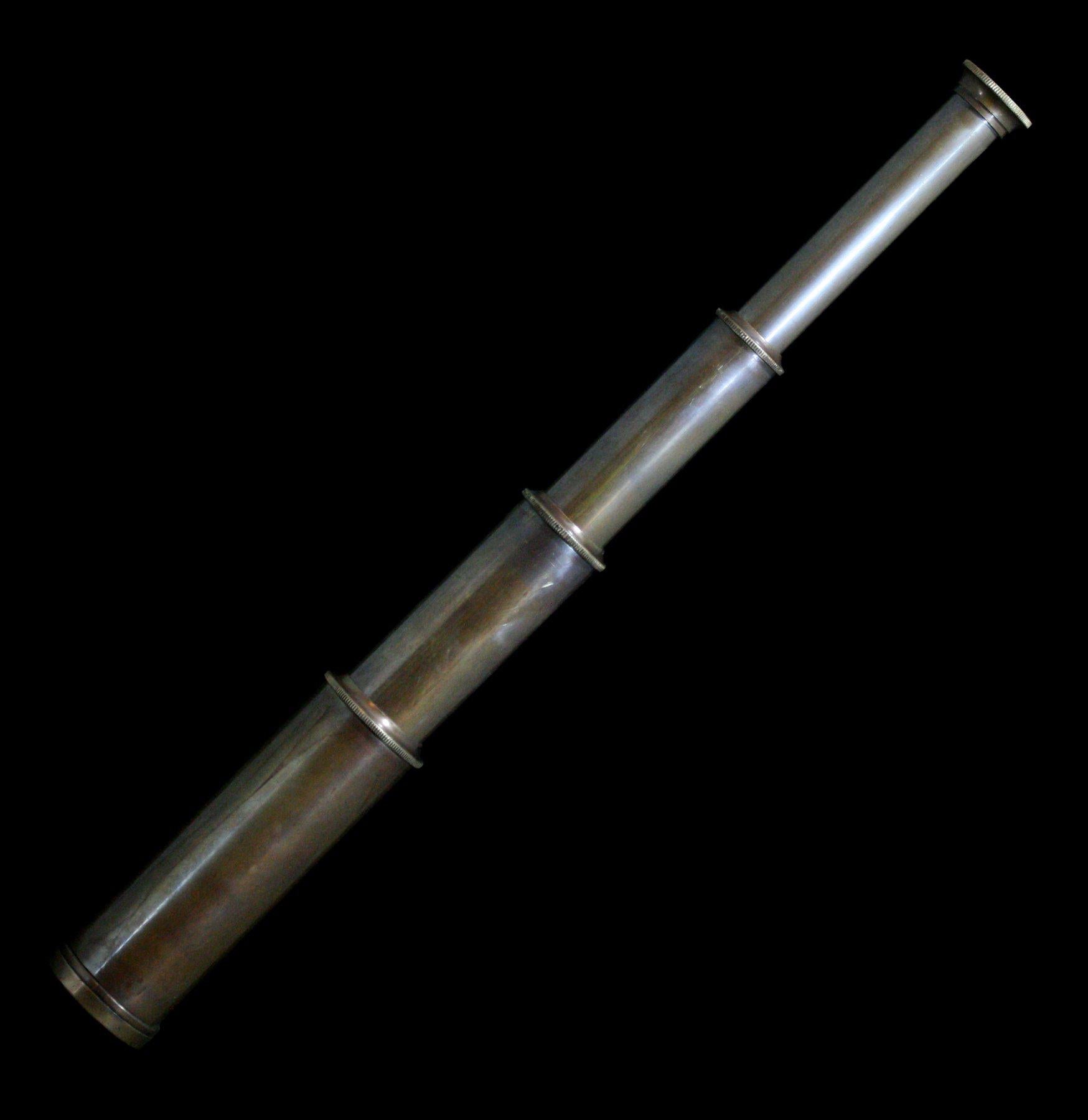 Premium Spyglass with Genuine Leather Case - High-Quality Magnifying Glass for Outdoor Adventures, Bird Watching, and Nautical Exploration