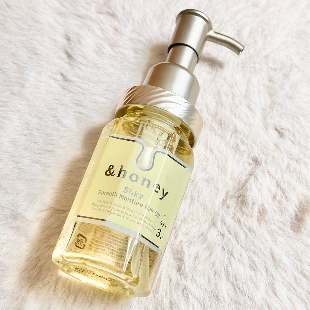 Honey Silky Smooth Moist Hair Oil 3.0 - 100ml Hair Treatment for Dry, Damaged Hair - Perfect for Daily Hydration & Styling