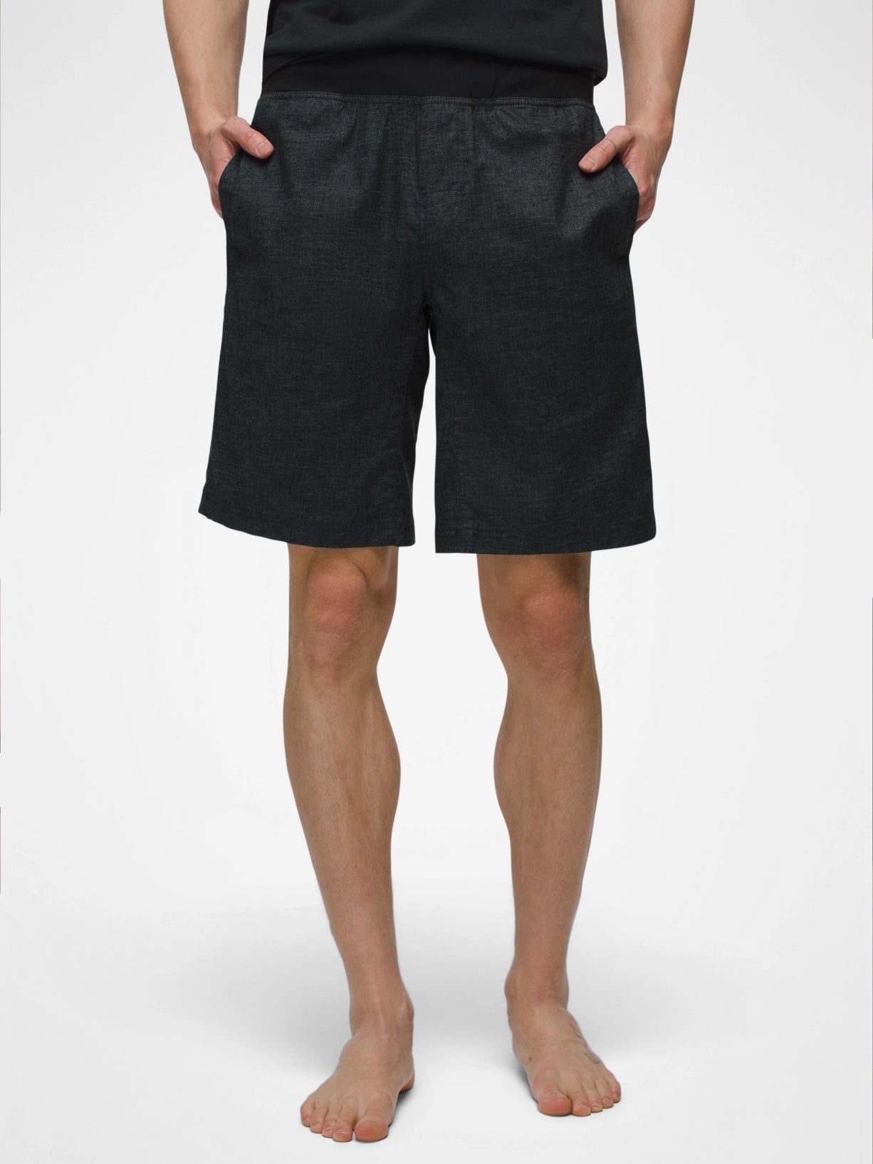 PrAna Vaha Short - Men's Active Shorts in Black for Running, Hiking & Outdoor Adventures