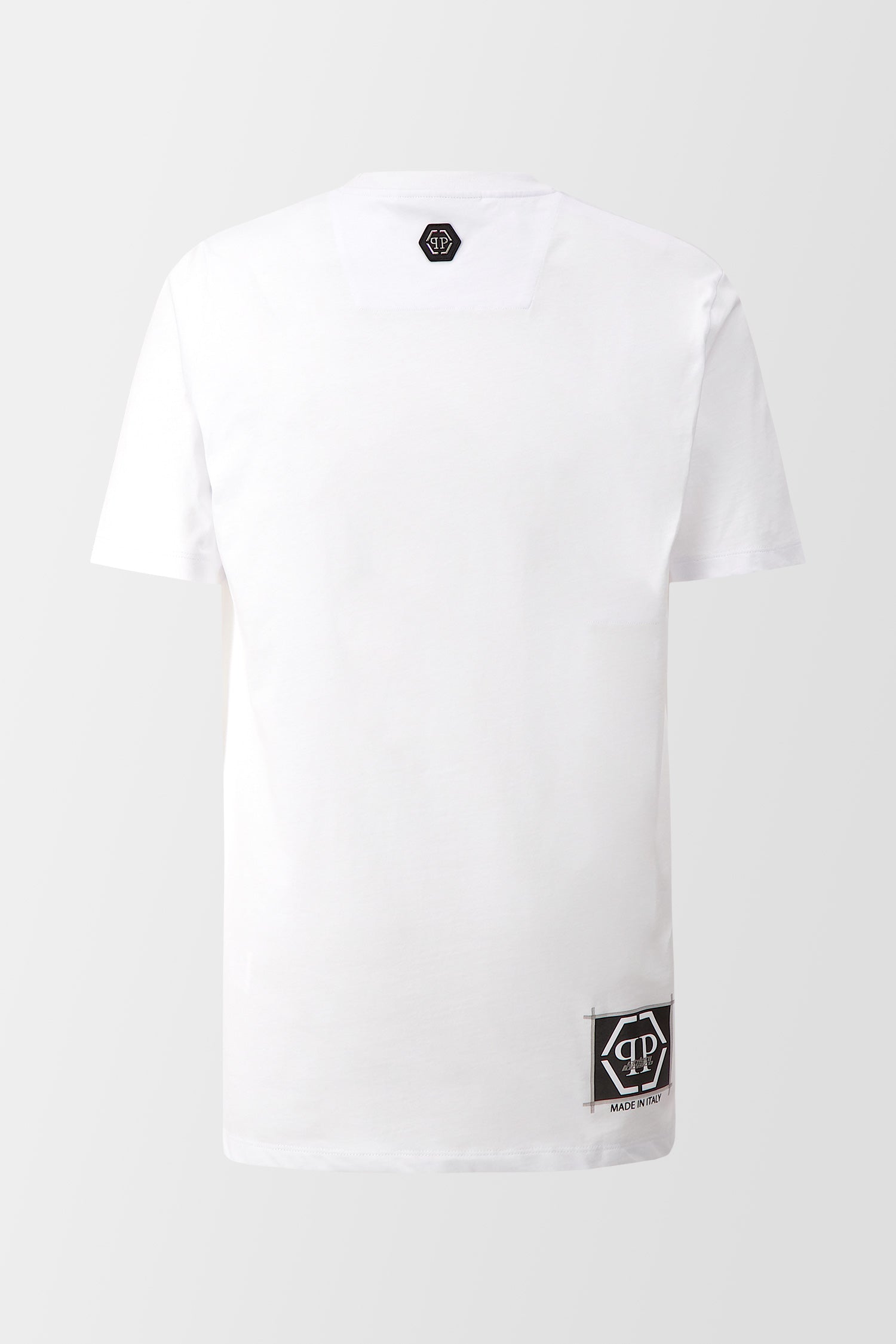 Philipp Plein White Round Neck Short Sleeve PP Limited Dollar T-Shirt for Men | Casual Streetwear & Summer Outfits