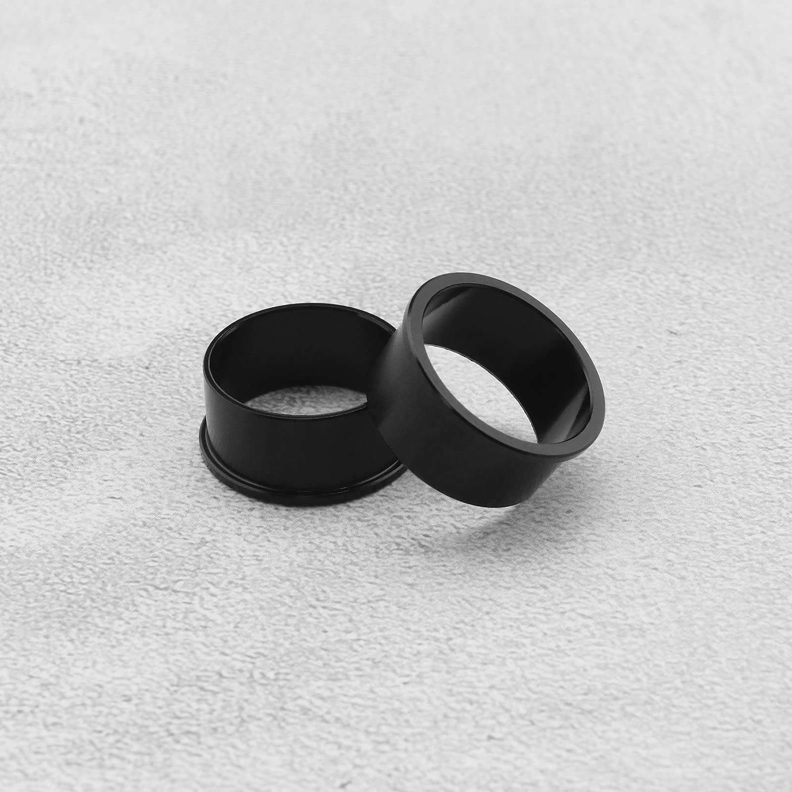 2Pcs Aluminum Alloy Bike Bottom Bracket BB Axis with Washer - Compatible with Mountain & Road Bicycles | Durable Bicycle BB Adapter for Smooth Cycling Performance | Perfect for Bike Maintenance, Upgrades & Professional Repairs
