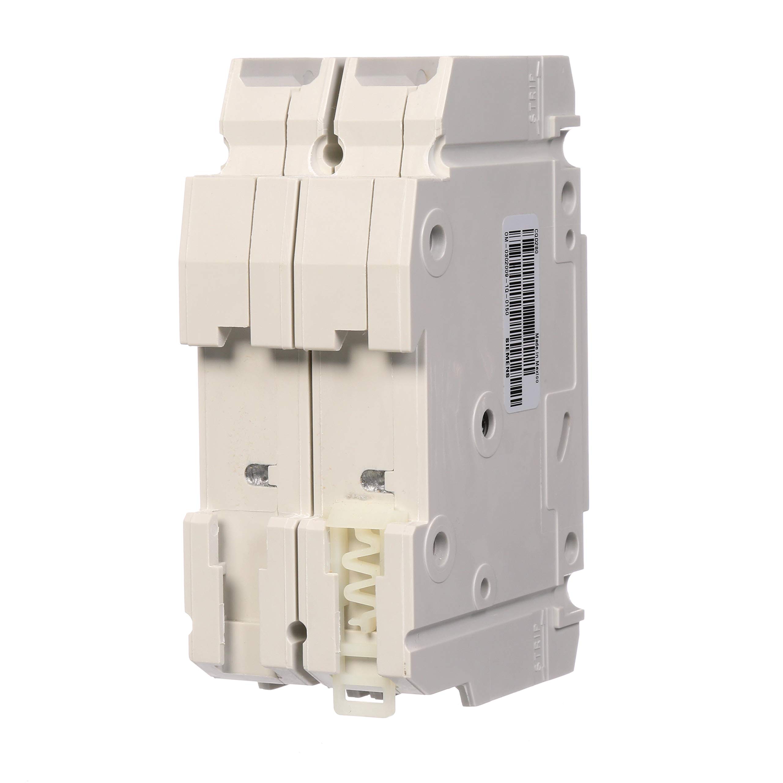 Siemens CQD280 80-Amp Double Pole Circuit Breaker 480/277V AC 125/250V DC 14KAIC - Cable In/Out for Industrial & Commercial Electrical Panels - Perfect for Factories, Warehouses & Power Distribution Systems
