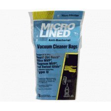DVC BRAND Micro Lined Vacuum Bags for Dirt Devil U - 3 Pack | Space Saving Storage Bags for Clothes, Blankets & Seasonal Items | Dust Vacuum Corp