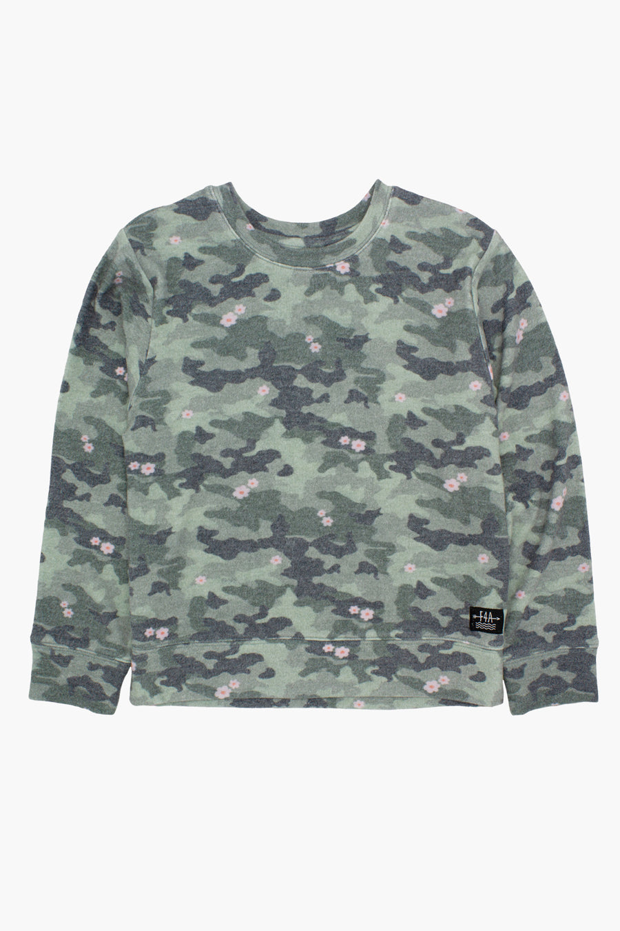 Feather 4 Arrow Chill Down Kids Sweatshirt - Camo Print Hoodie for Boys & Girls | Soft & Warm Fleece Pullover for Outdoor Play & School