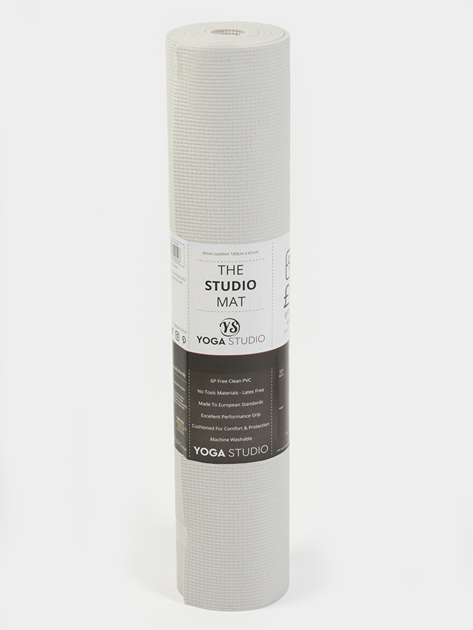 Premium Non-Slip 6mm Thick Yoga Mat for Hot Yoga & Home Workouts - Eco-Friendly TPE Exercise Mat with Carrying Strap - Ideal for Pilates, Gym & Studio Practice