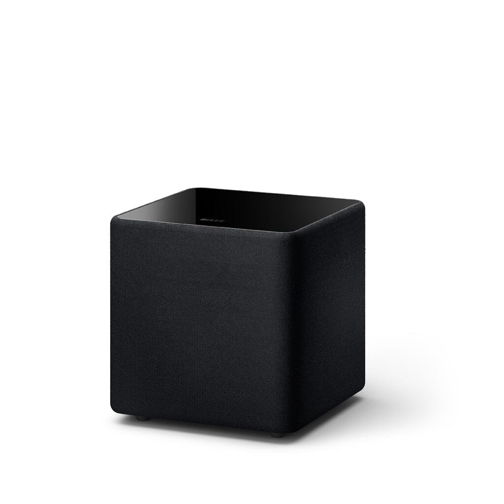 KEF Kube 8 MIE Powered Subwoofer - High Performance Home Theater & Music Bass Speaker for Immersive Audio Experience