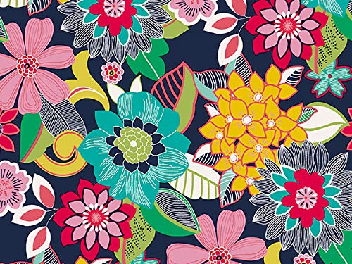 Premium Floral Embossed Wrapping Paper Roll - 26