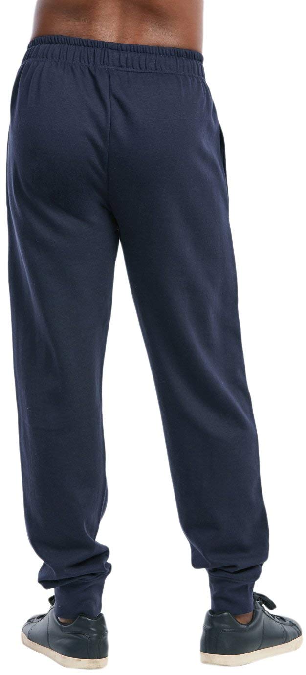 ToBeInStyle Men's Fleece Jogger Pants - Comfortable & Flattering Drawstring Waist for Casual Wear, Lounge & Outdoor Activities