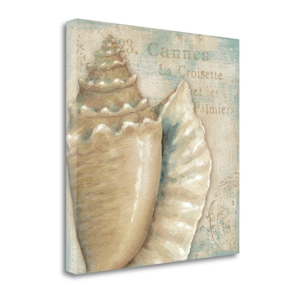 Daphne Brissonnet A La Plage III Fine Art Giclee Print - Gallery Wrapped Canvas Wall Art Ready to Hang - Perfect for Living Room, Bedroom & Office Decor