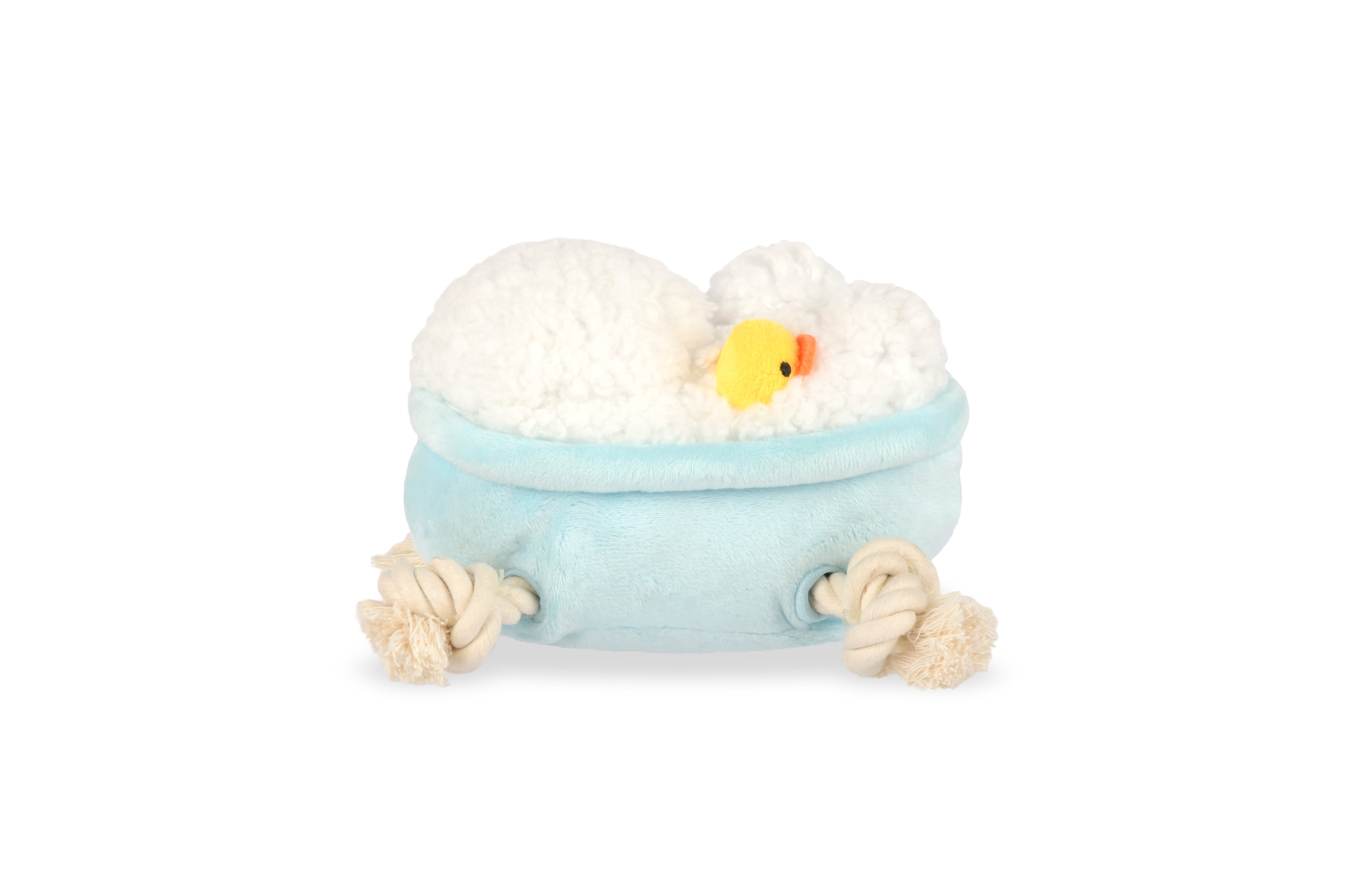 El Rub a Dub Tub Dog Plush Toy Splish Splash™ - Soft Chew Toy for Small & Large Dogs | Pet P.L.A.Y. | Perfect for Bath Time Play & Cuddling