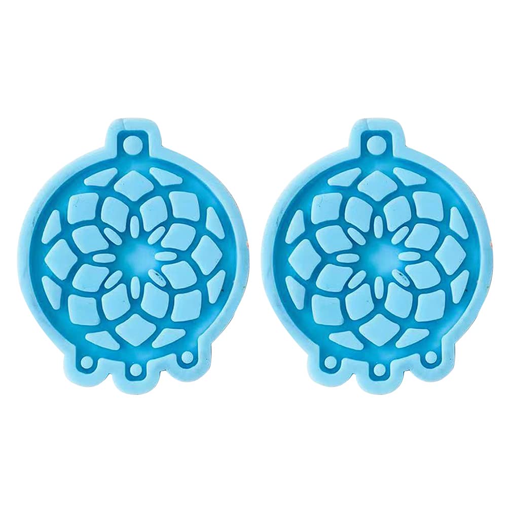VICASKY 2Pcs Dream Catcher Molds for DIY Wind Chimes, Keychains & Pendants - Perfect for Handmade Gifts, Home Decor & Craft Projects