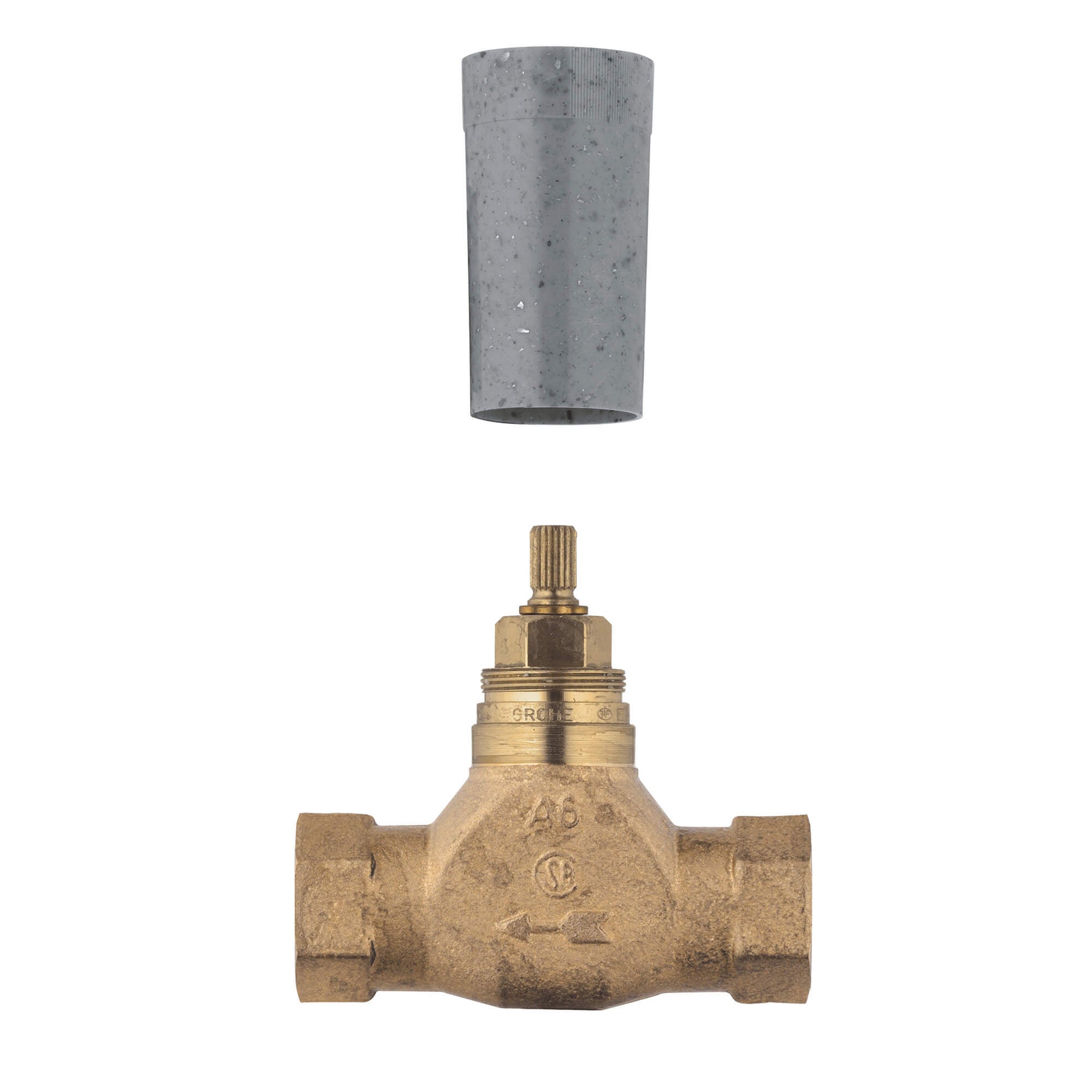 Grohe 1/2-Inch Volume Control Rough-In Valve 29273000 for Bathroom & Shower Faucet Installation