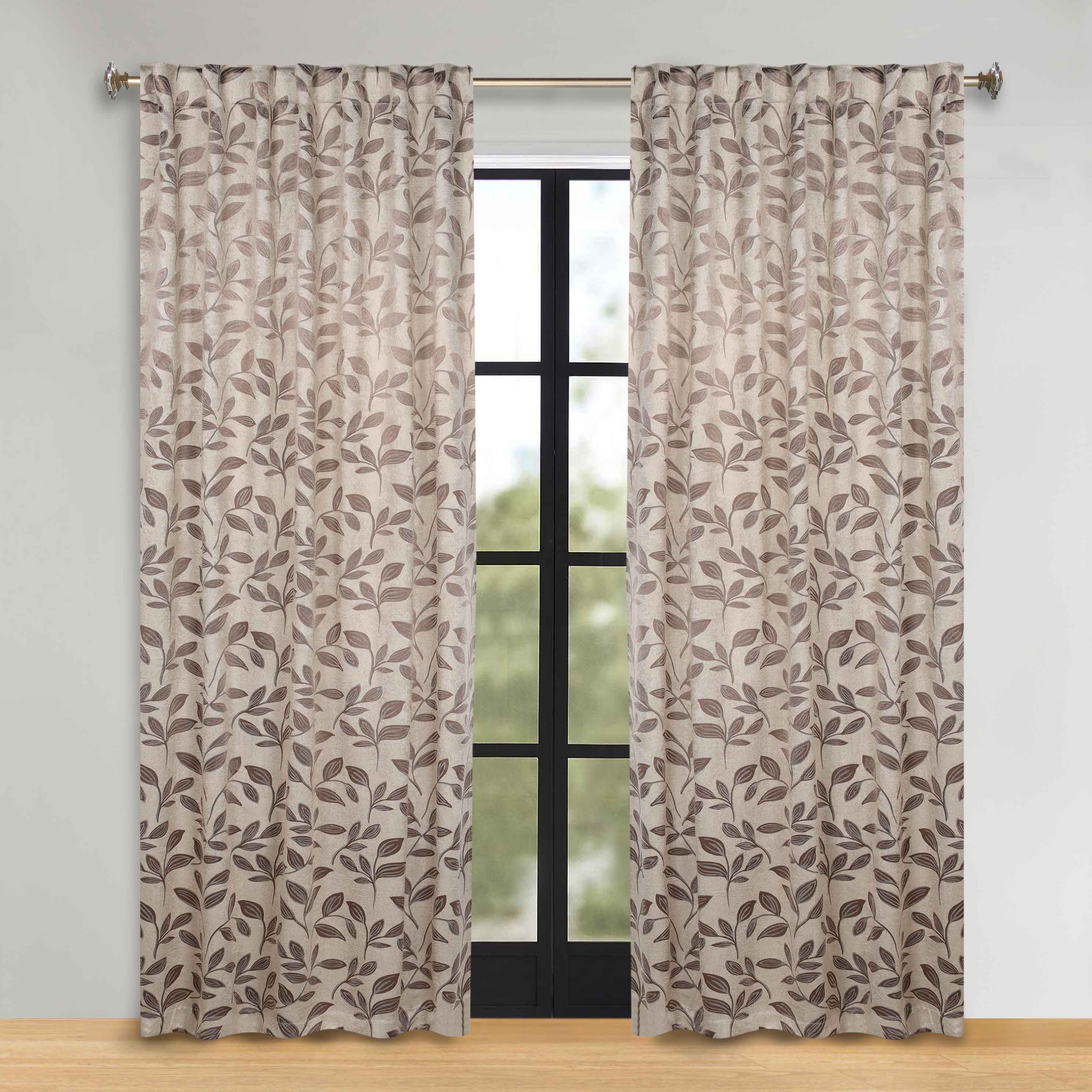 Premium Blackout Curtains for Bedroom - Super Soft Thermal Insulated Room Darkening Drapes with Back Tab Design (Set of 2 Panels) - Perfect for Nursery, Home Theater & Shift Workers