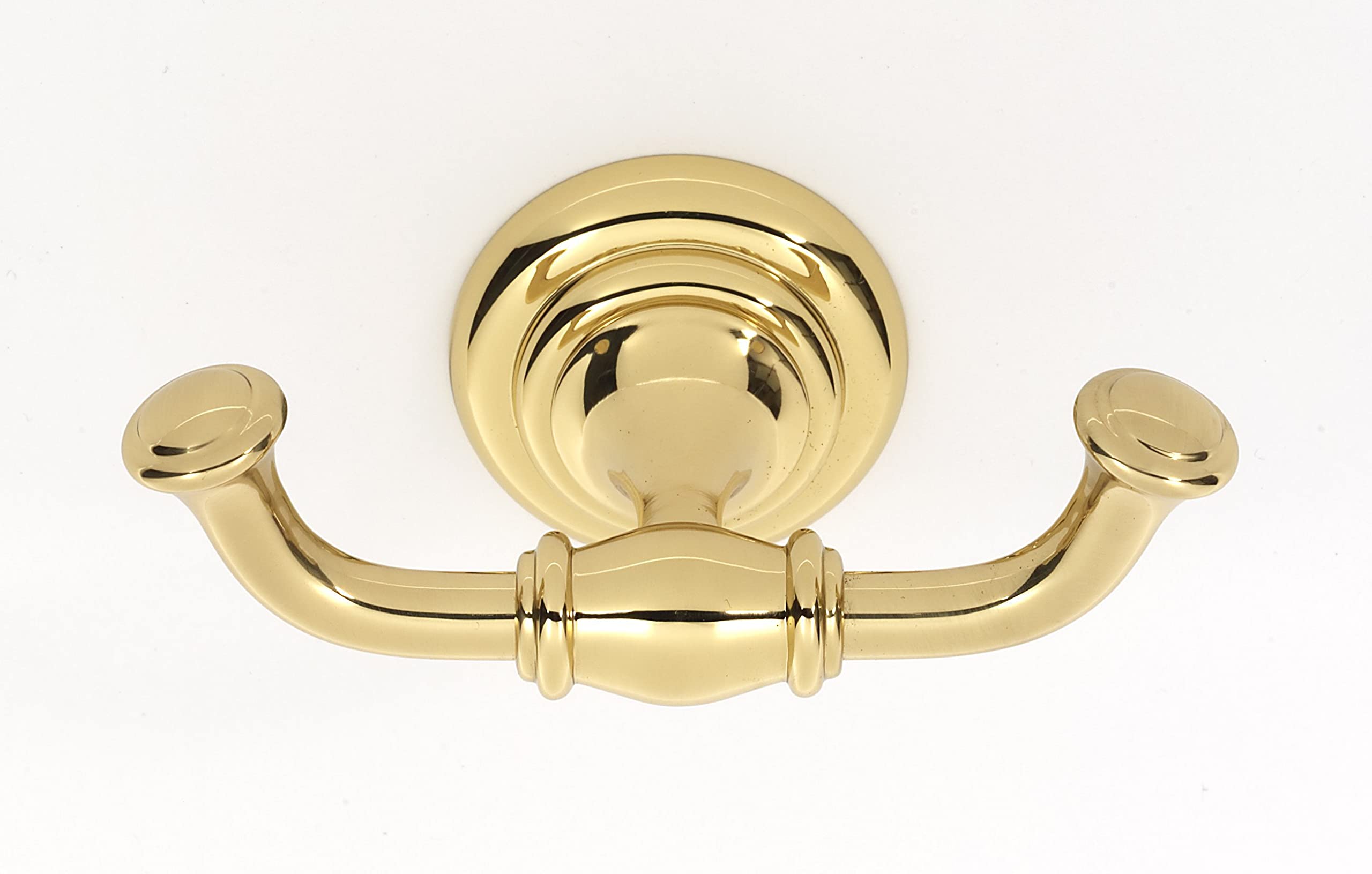 Wall Mounted Double Robe Hook in Chocolate Bronze Finish - Perfect for Bathroom, Bedroom, and Entryway Organization