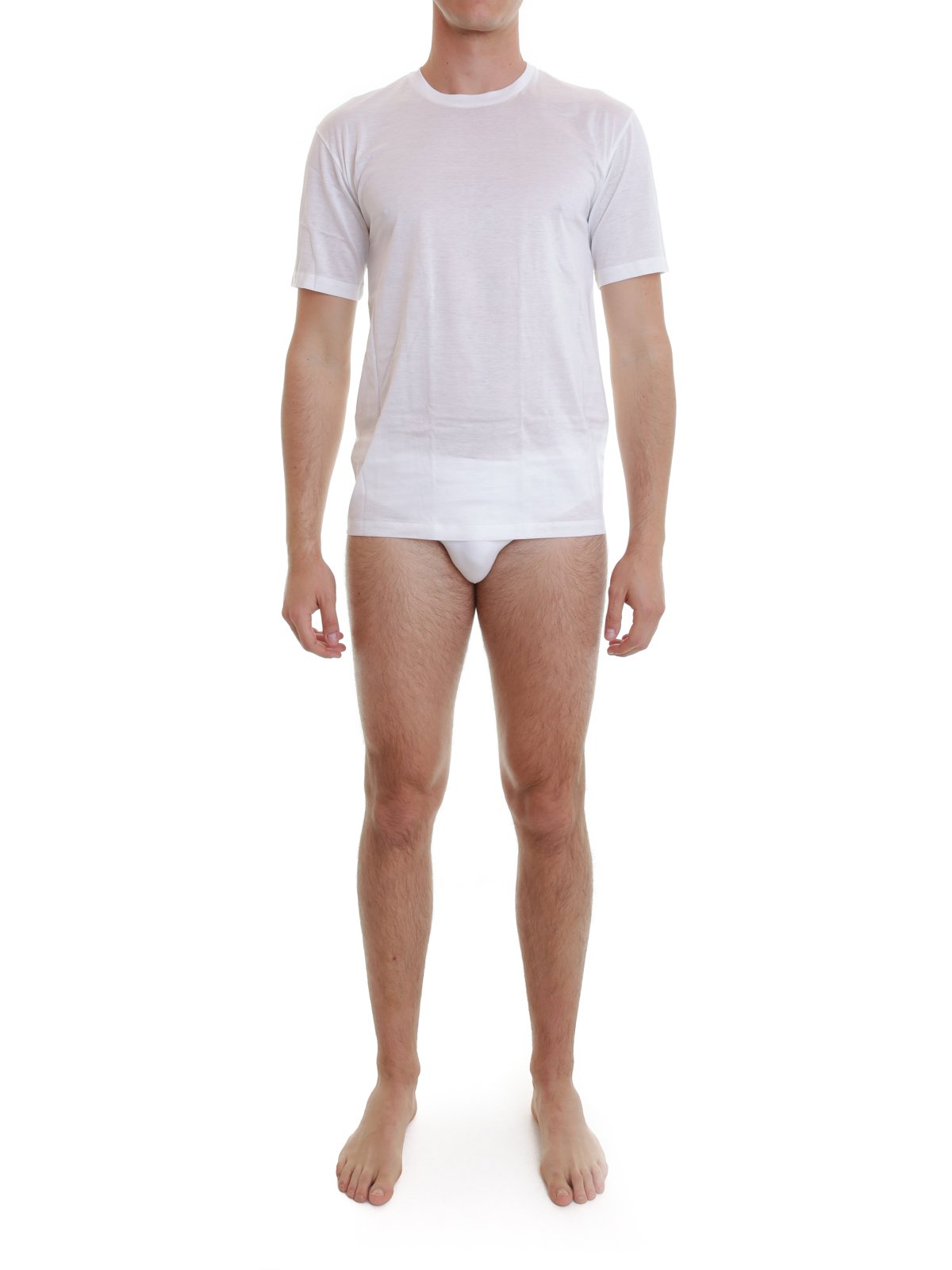 Hanro Men's Cotton Sporty Tee Shirt - Breathable Comfort Fit Casual T-Shirt for Gym, Running & Everyday Wear