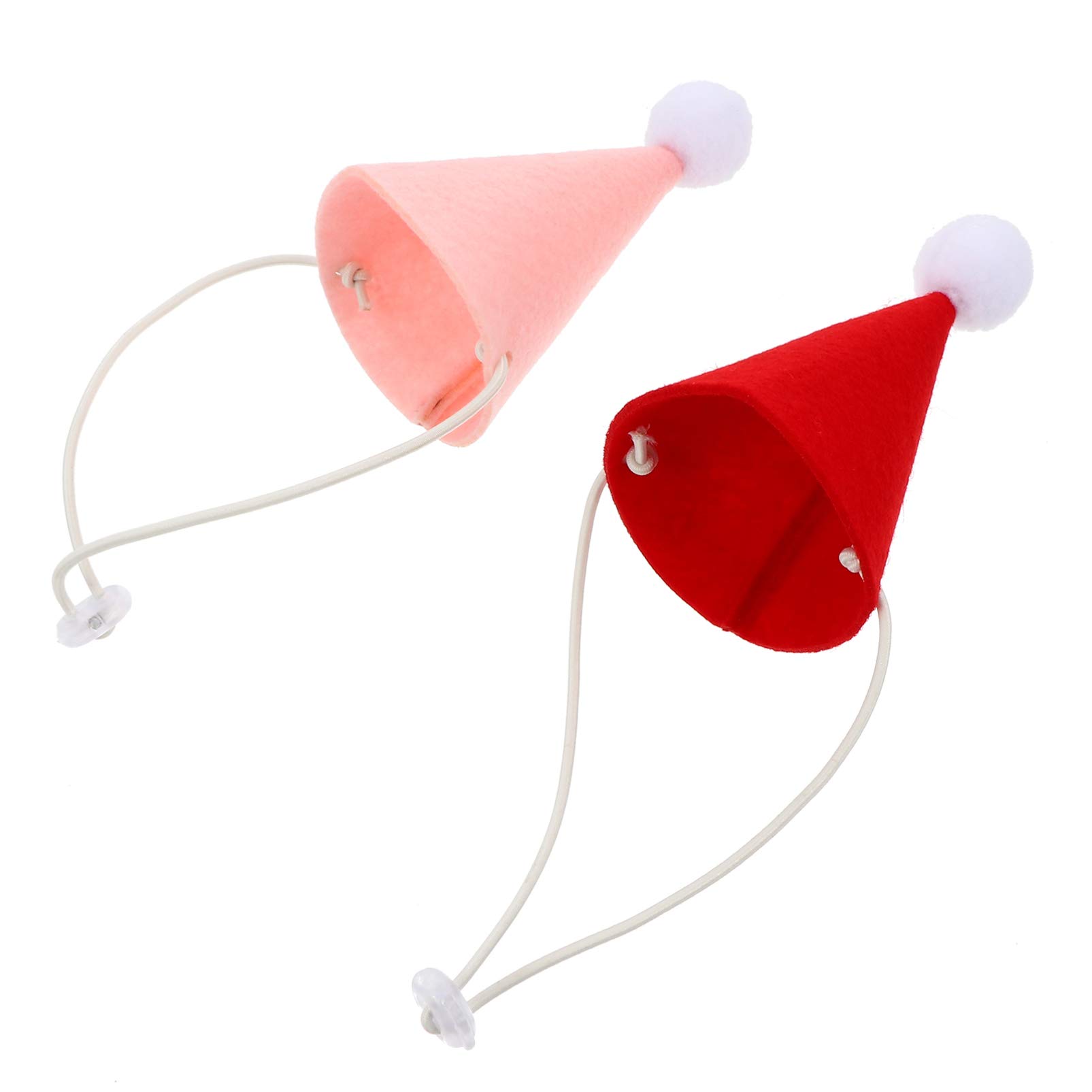Festive Santa Hat for Dogs & Cats - Christmas Pet Costume for Parties