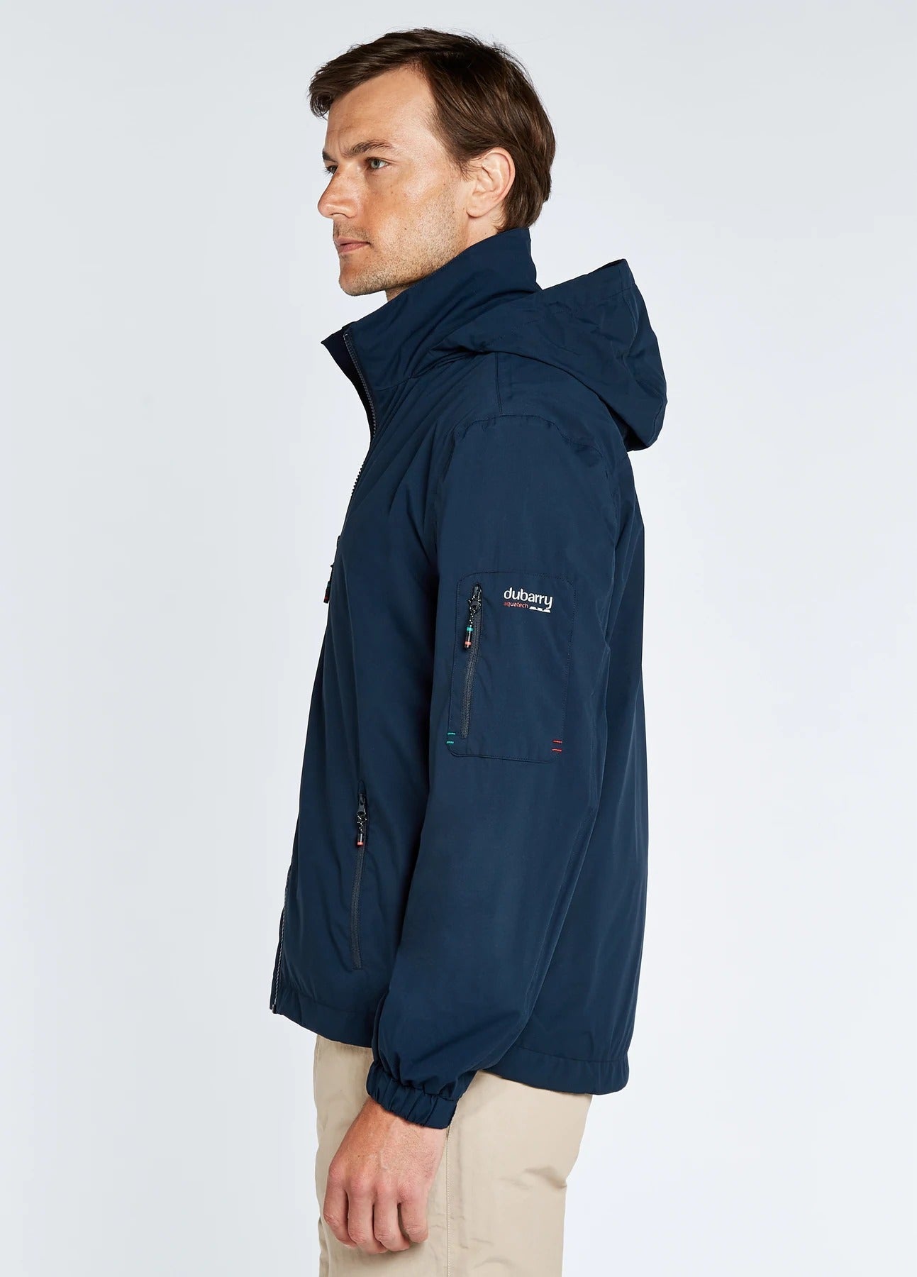 DUBARRY Levanto Waterproof Crew Jacket for Men & Women | Windproof Raincoat with Fleece Lining | Outdoor Hiking, Camping & Daily Wear (Online Exclusive)