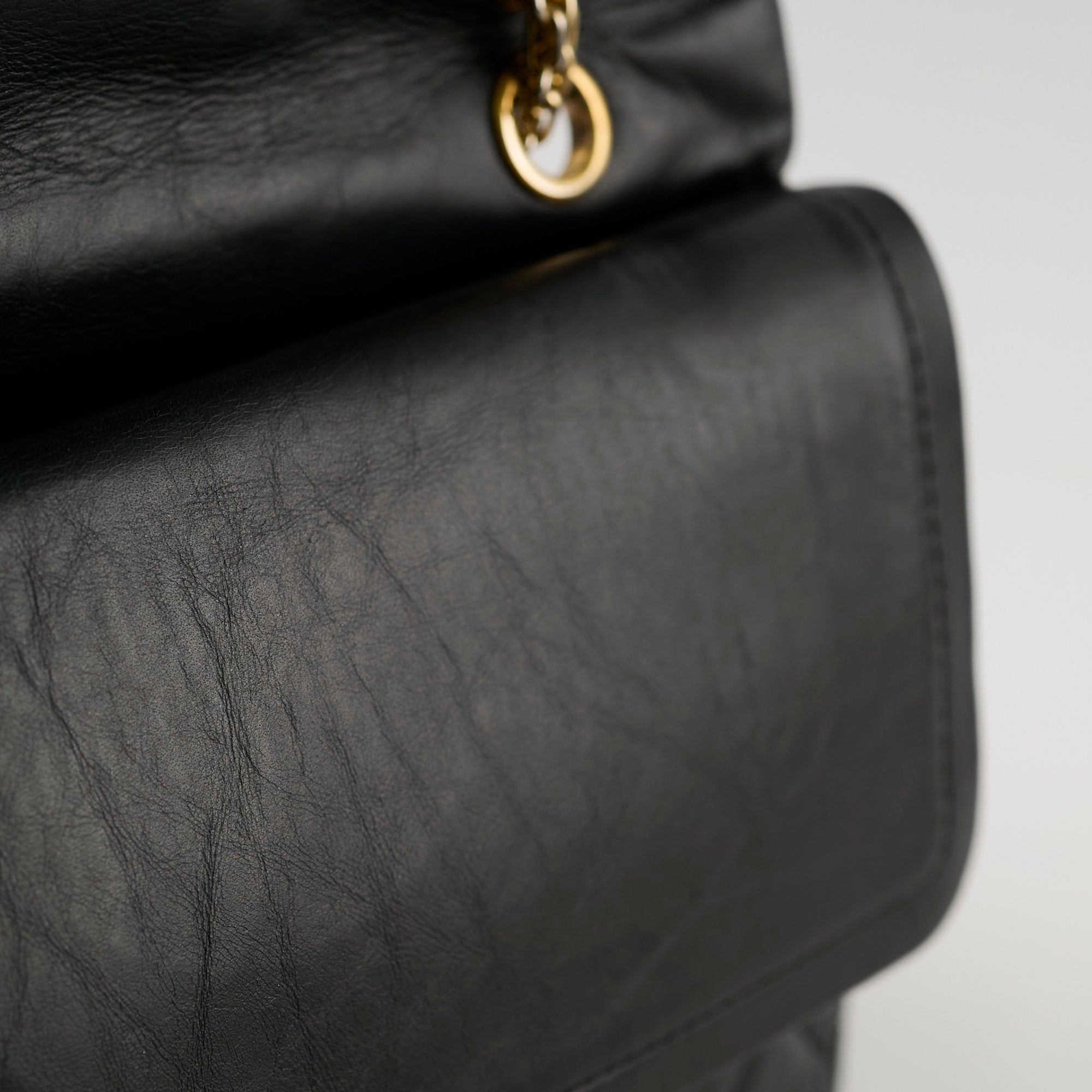 Chanel Reissue 227 Black Leather Flap Bag - Classic Luxury Handbag for Women | Perfect for Evening Events, Parties & Special Occasions