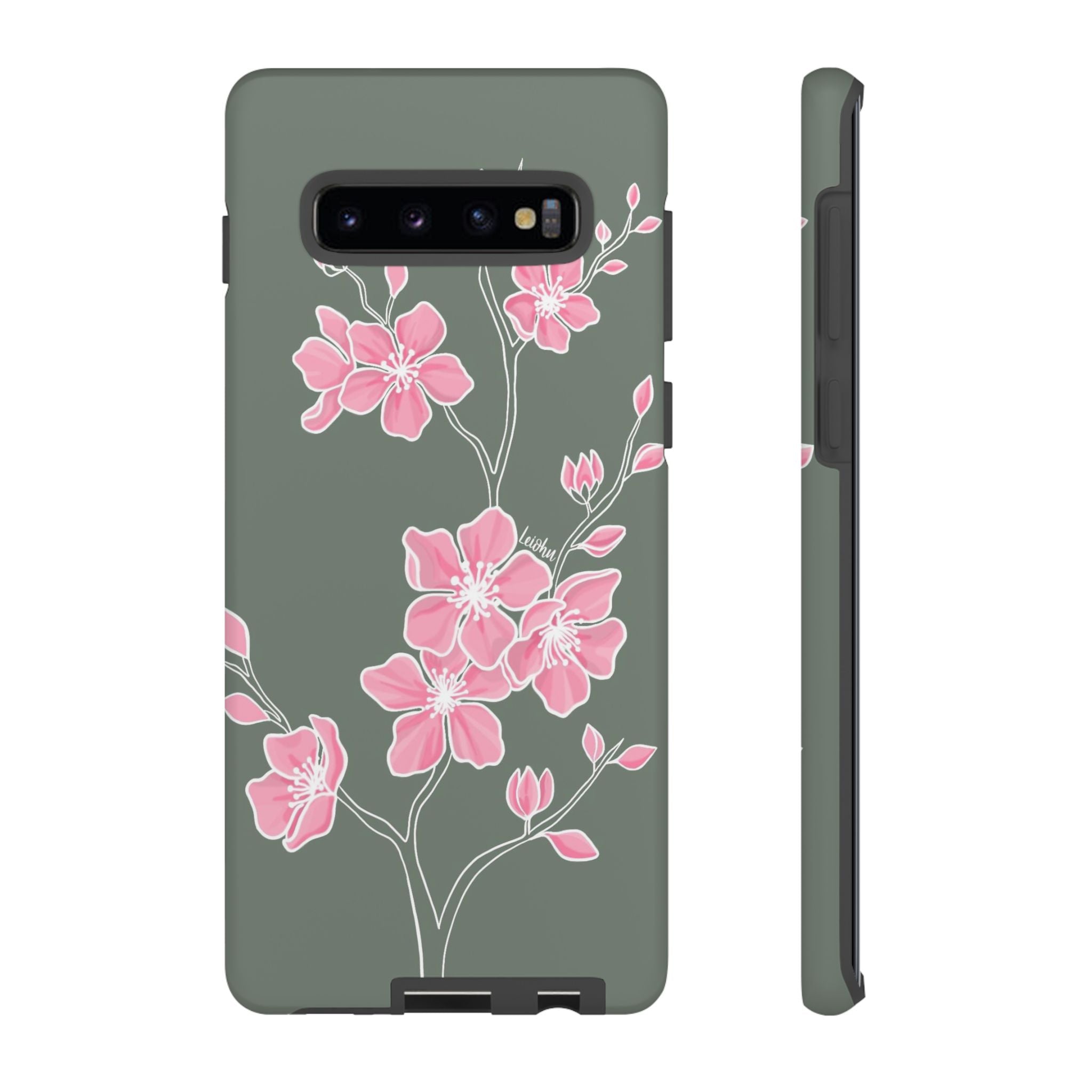 Samsung Galaxy Phone Case with Cherry Blossom Design - Stylish Protective Cover for Everyday Use, Travel & Work