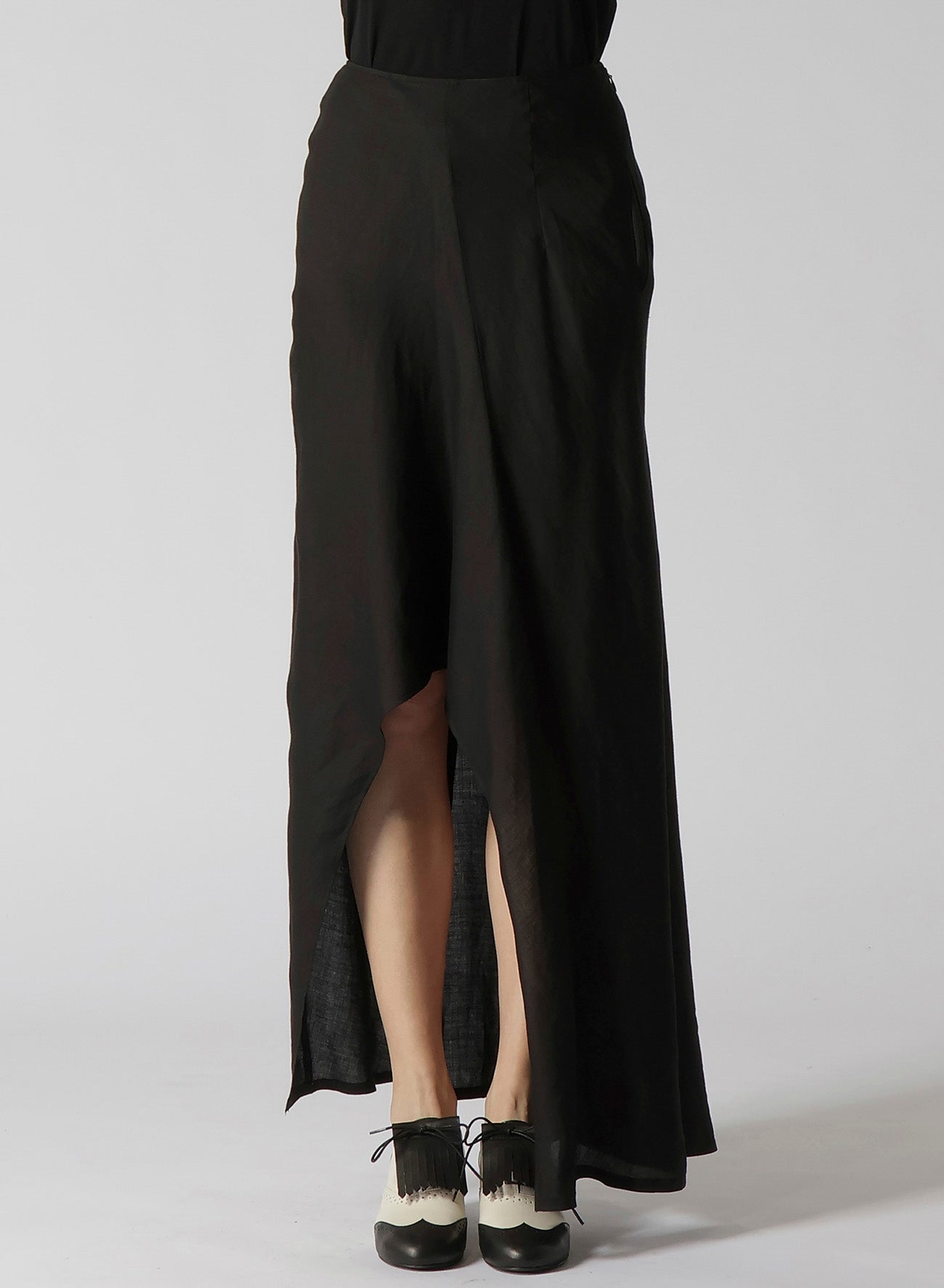 Stylish Cellulose/Ra Twill Round Hem Skirt for Women | Comfortable & Flowy A-Line Skirt | Perfect for Casual Outings, Office Wear & Summer Dresses