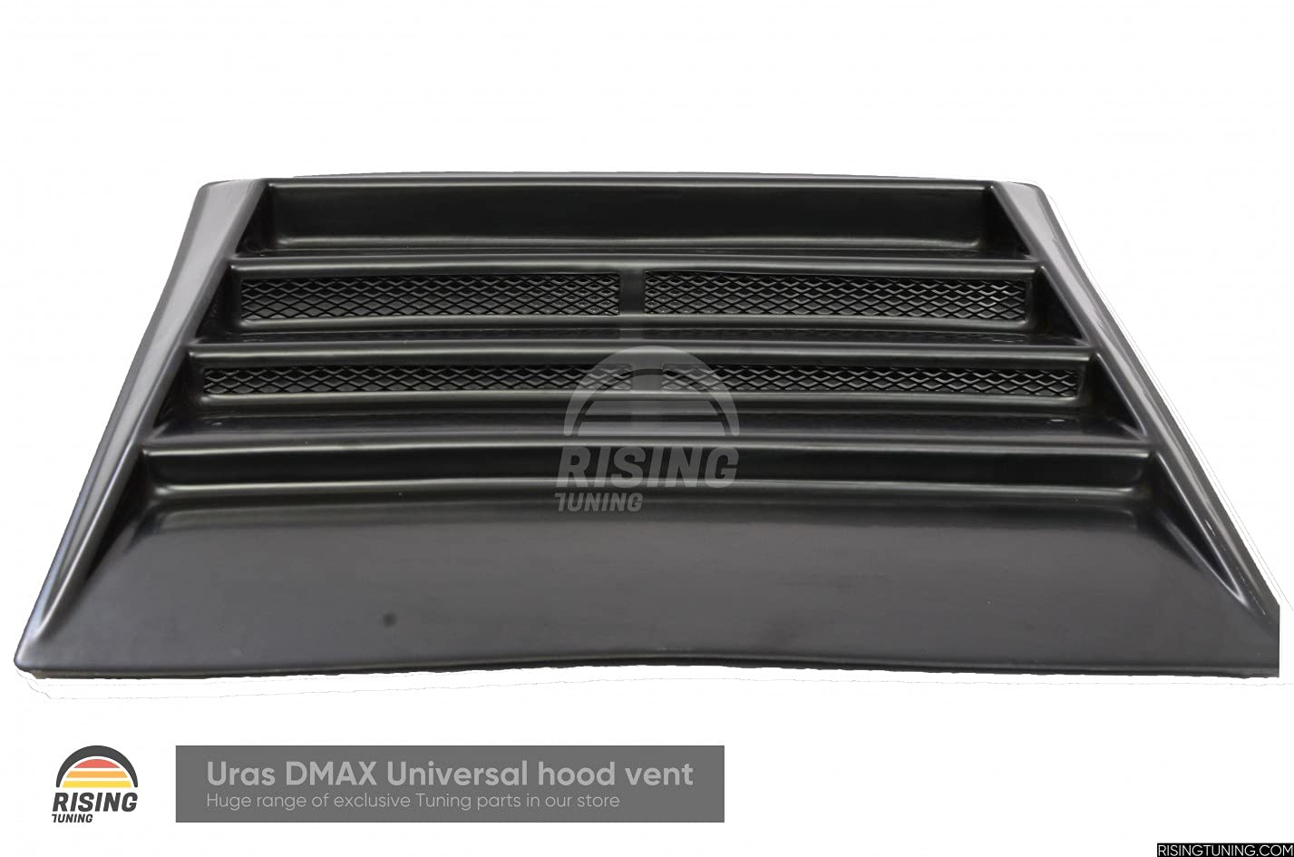URAS DMAX Universal Hood Vent Bonnet Scoop - High-Performance Airflow Upgrade for Trucks & SUVs - Perfect for Off-Roading & Engine Cooling