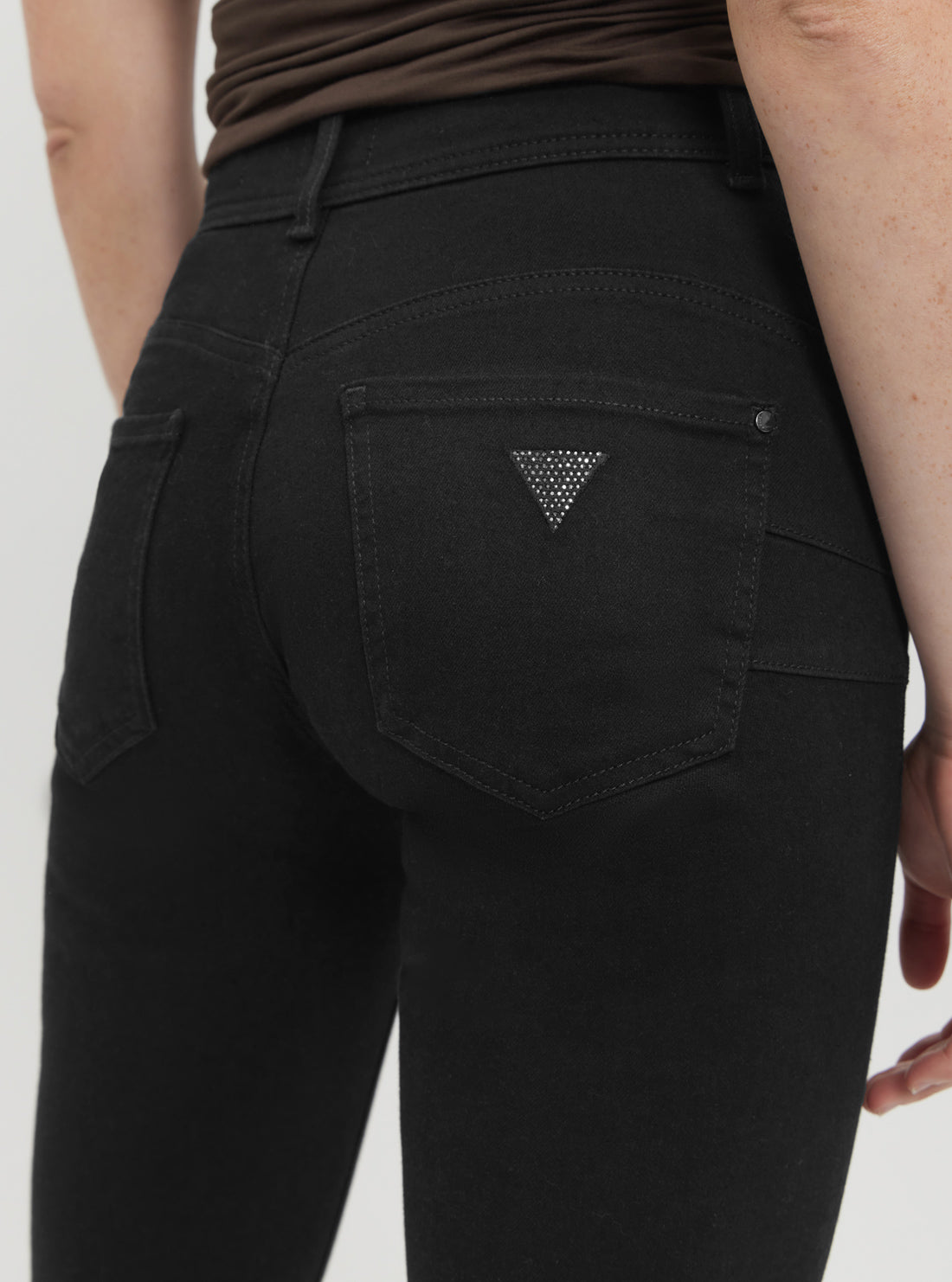 Black Shape Up Denim Jeans - Slimming Dark Wash High Waisted Skinny Jeans for Women | Perfect for Casual Wear, Date Nights & Office Outfits