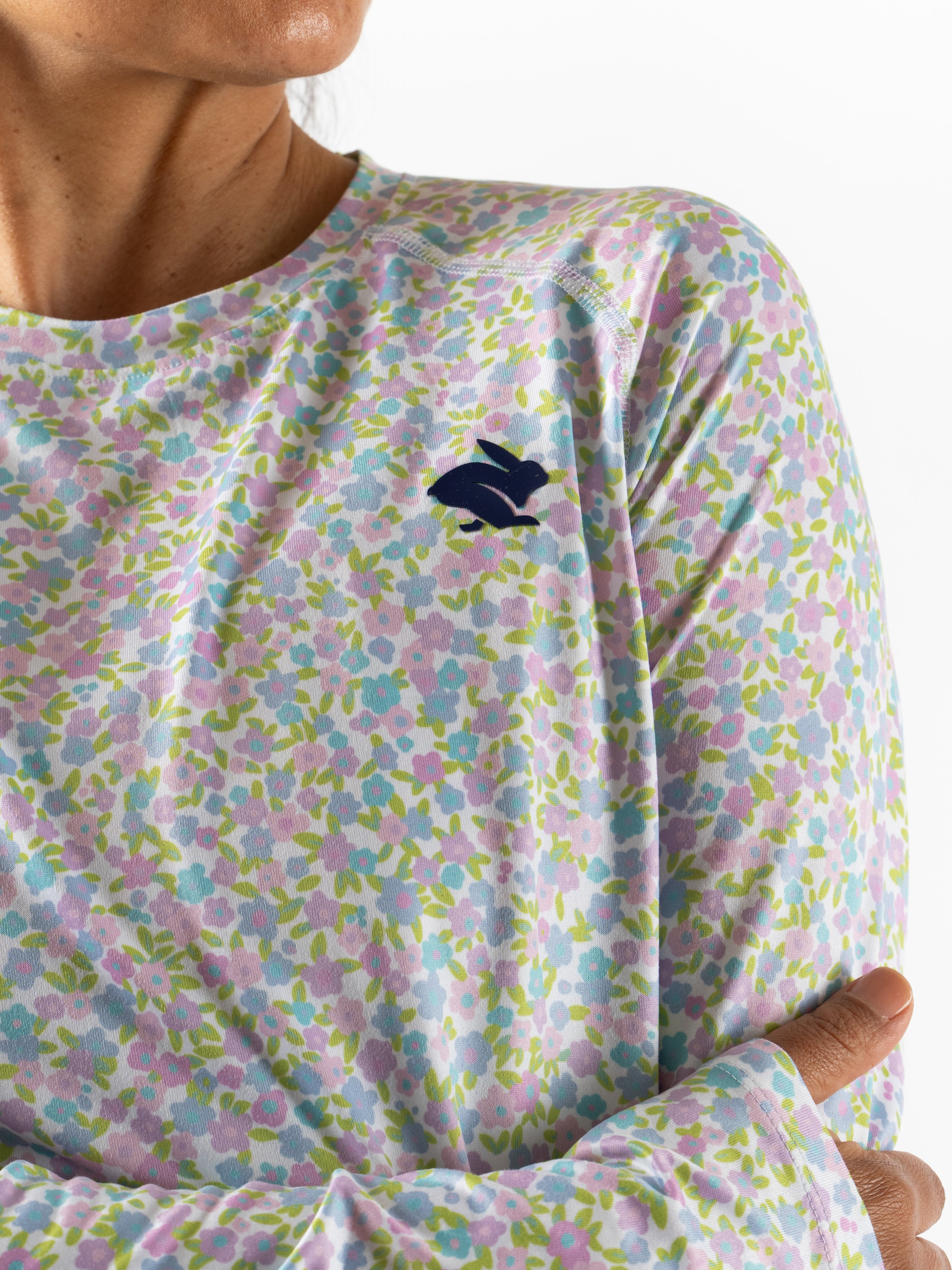 EZ Tee LS Long Sleeve Shirt for Women - Comfortable Running Top for Mother Runners | Perfect for Jogging, Gym Workouts & Outdoor Activities