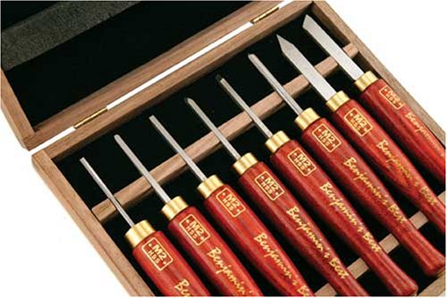 8-Piece Benjamin's Best HSS Micro Detailing Anniversary Set - High-Speed Steel Precision Tools for Jewelry Making, Watch Repair & Miniature Crafting - Perfect Gift for DIY Enthusiasts & Professionals