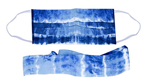 MAJIK Washable & Reusable Cotton Face Mask with Adjustable Headband - Breathable & Comfortable for Daily Use, Workouts, and Travel Protection