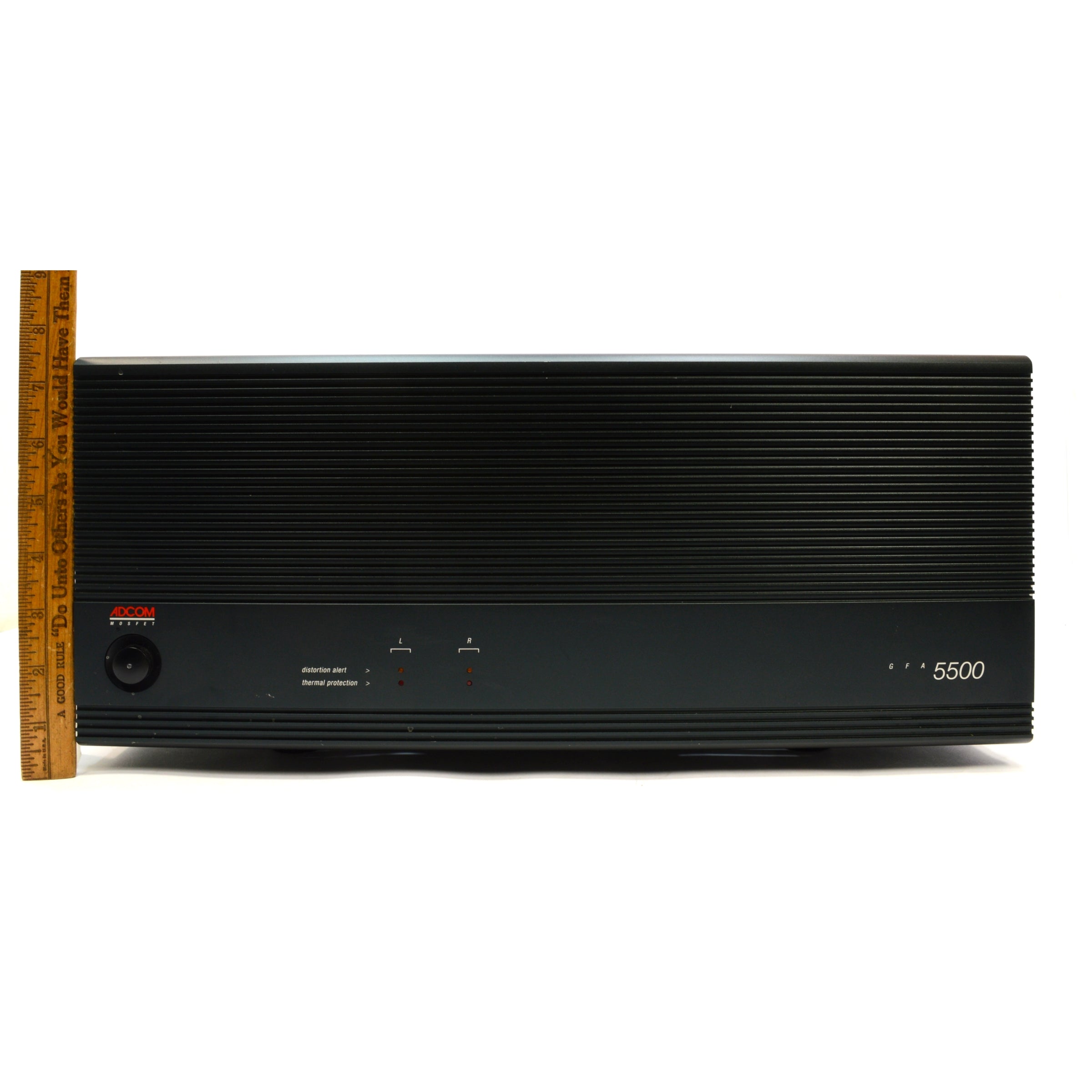 Vintage ADCOM GFA 5500 MOSFET Stereo Power Amplifier - Fully Tested & Working Perfectly | Home Theater & Audiophile Sound System