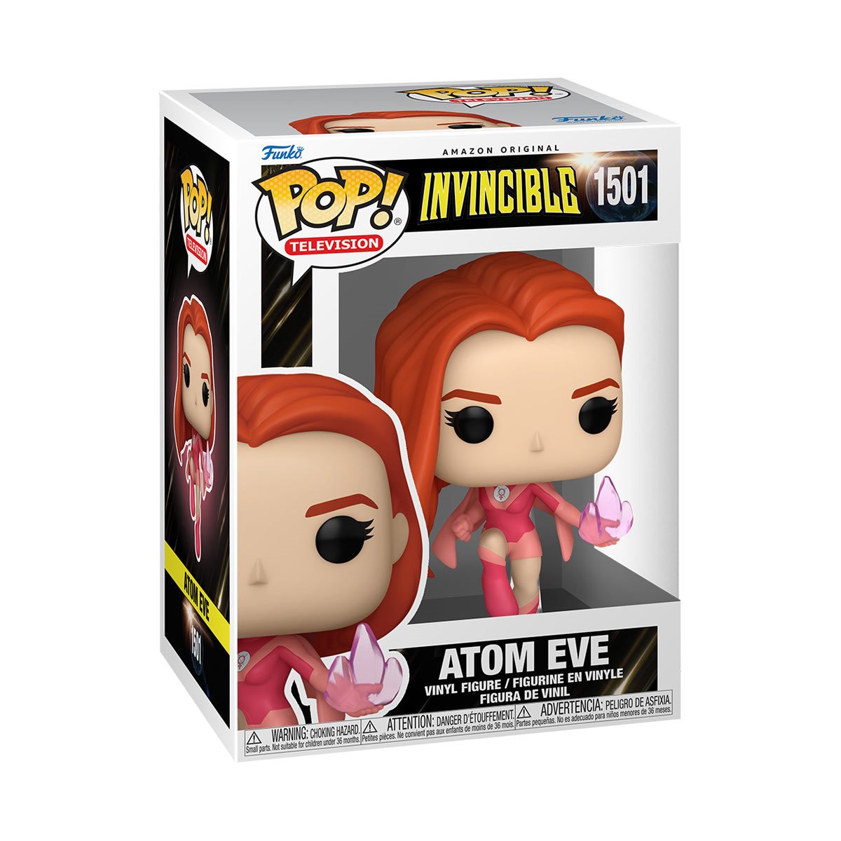 Invincible Atom Eve Funko Pop! Vinyl Figure #1501 - Collectible Action Figure for Superhero Fans, Perfect for Display & Gifts