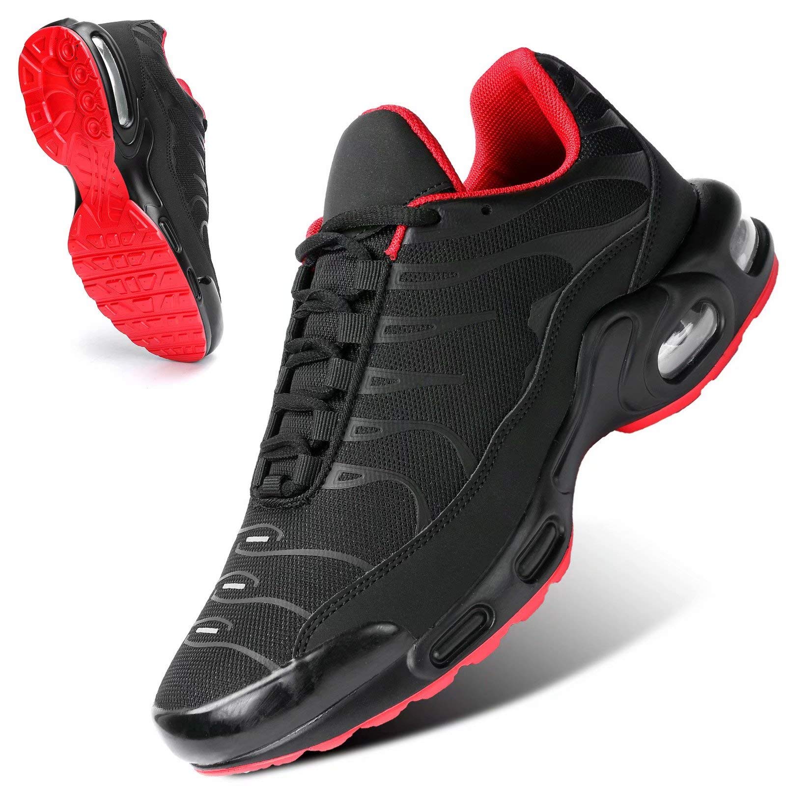 **Mevlzz Men's Running Shoes - Lightweight Air Cushion Low Top Basketball Sneakers for Tennis, Gym & Cross Training - Perfect for Jogging, Workouts & Casual Wear**