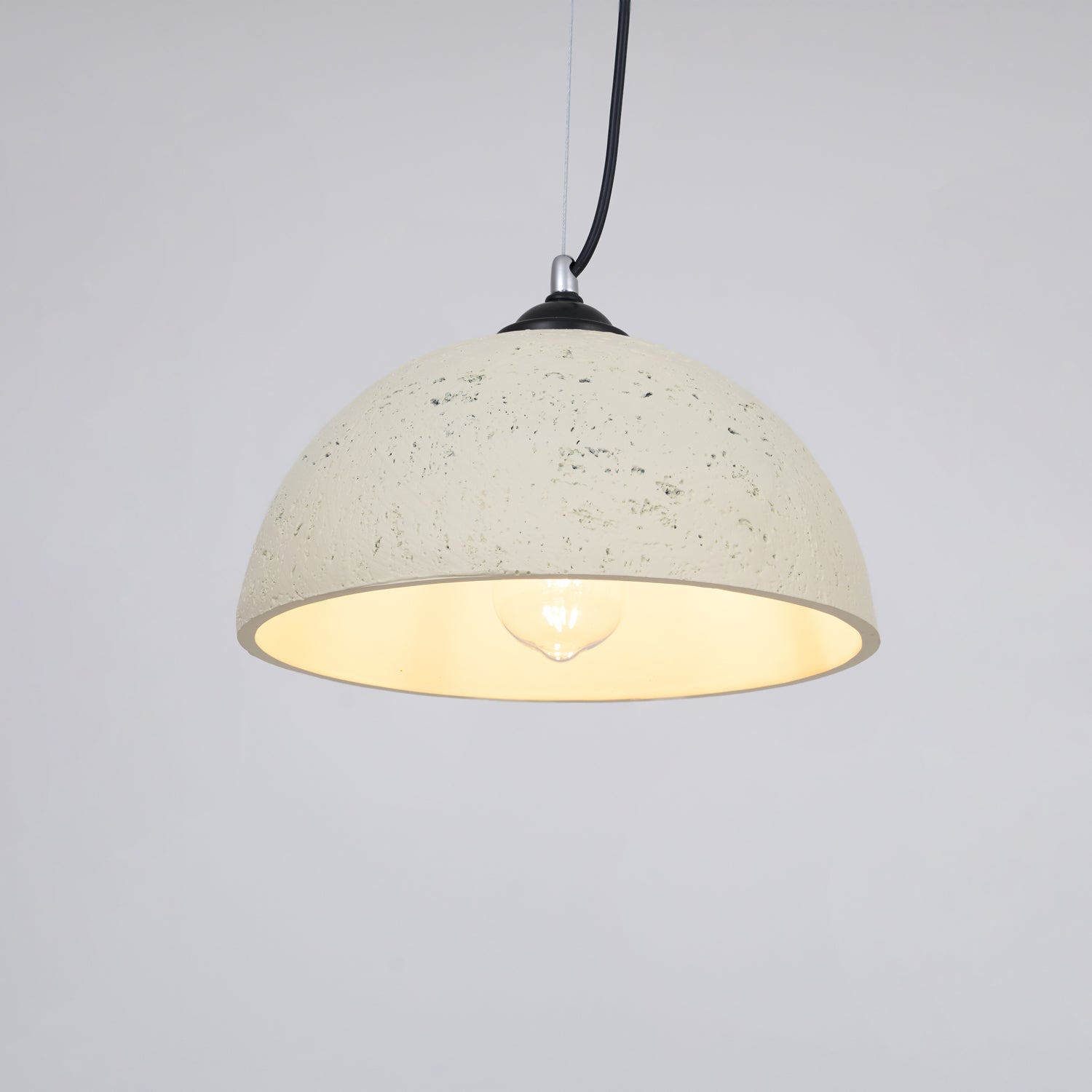 Modern Dome Morphe Pendant Light - Sleek Ceiling Lighting Fixture for Dining Room, Kitchen Island & Bedroom Decor | Energy Efficient LED Hanging Lamp
