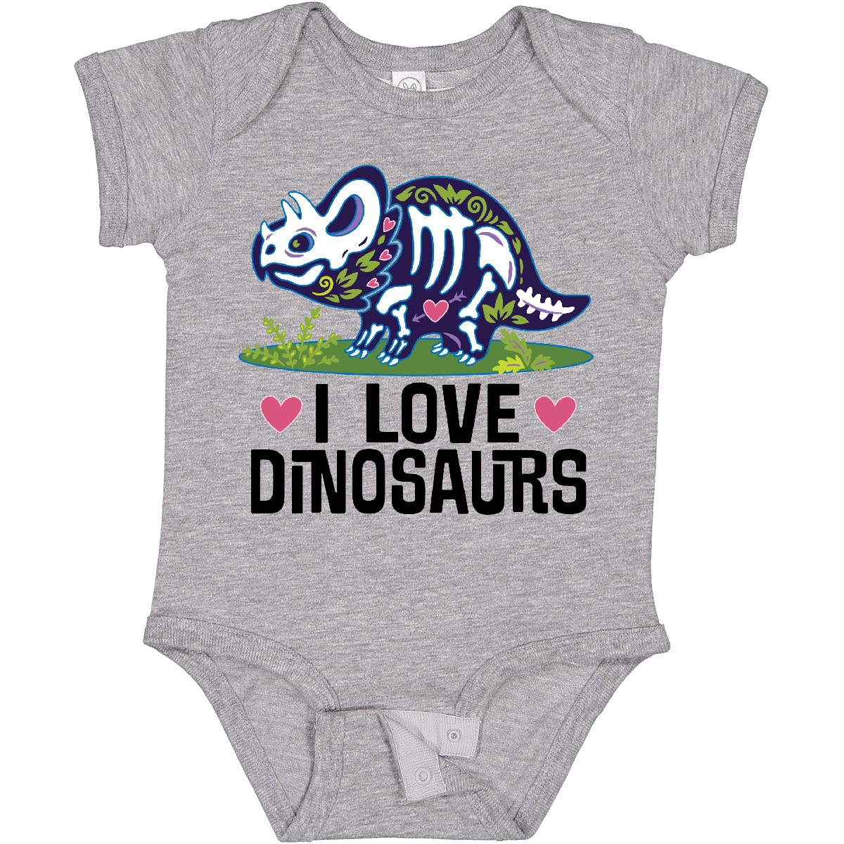 Inktastic Girls Dinosaur Print 
