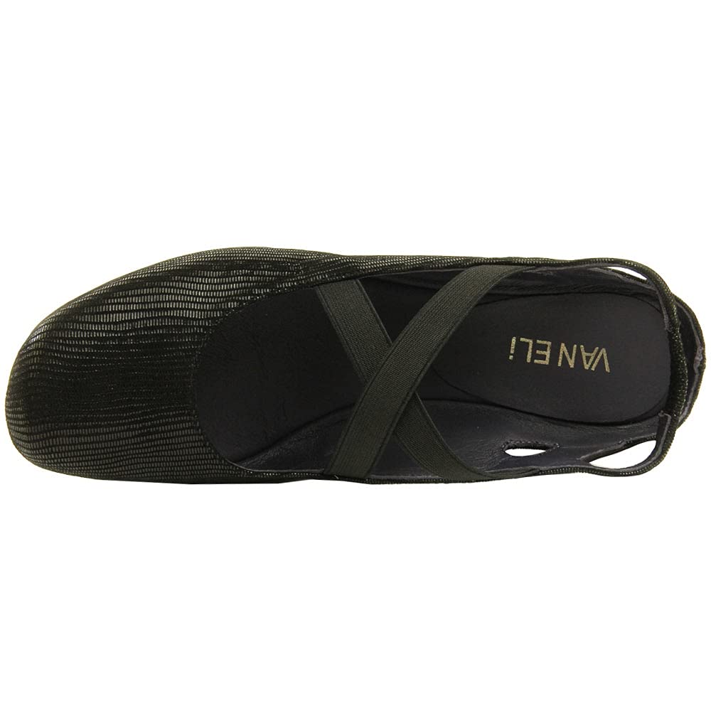 VANELi Women's Marjory Sling Back Flats - Comfortable Casual Shoes for Women - Black | Perfect for Office, Walking & Everyday Wear