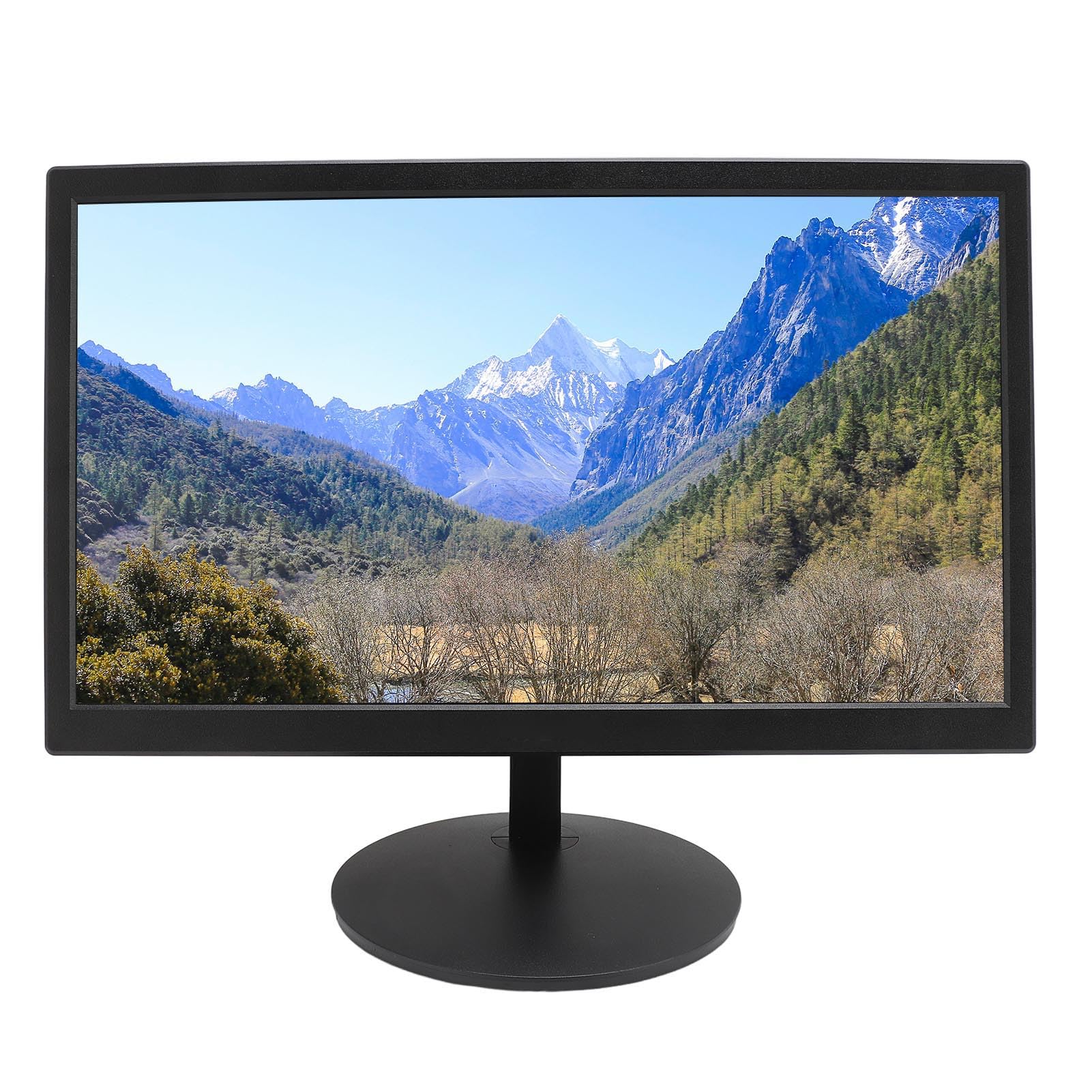 20 Inch LED Computer Monitor 1600x900 60Hz, Ultra Thin Gaming Monitor with Anti-Blue Light, VGA Port for Laptop/PC (EU Plug) - Perfect for Home Office, Gaming & Entertainment