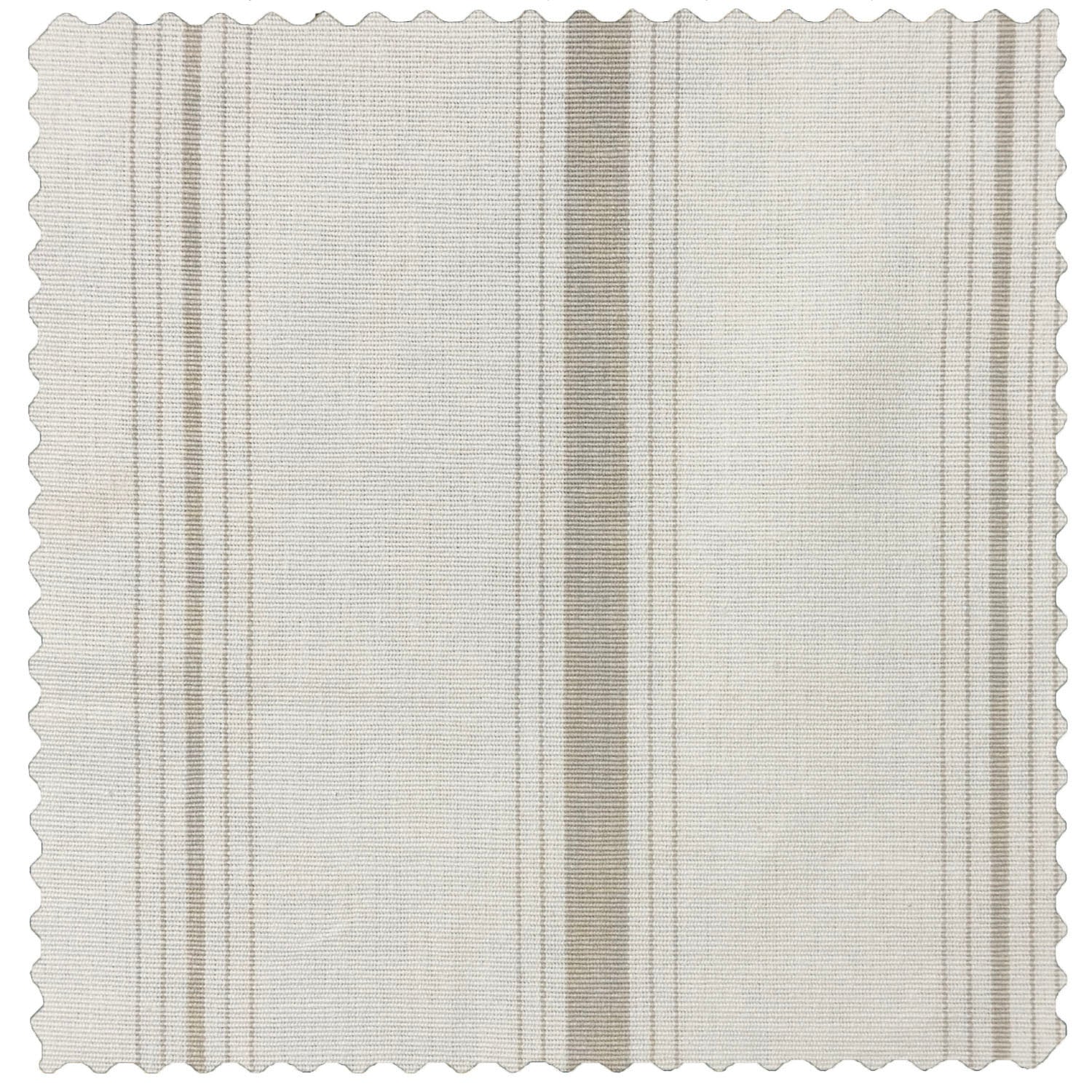 Hampton Stripe Natural Cotton Throw Blanket - Soft & Cozy for Bed, Couch, or Outdoor Use